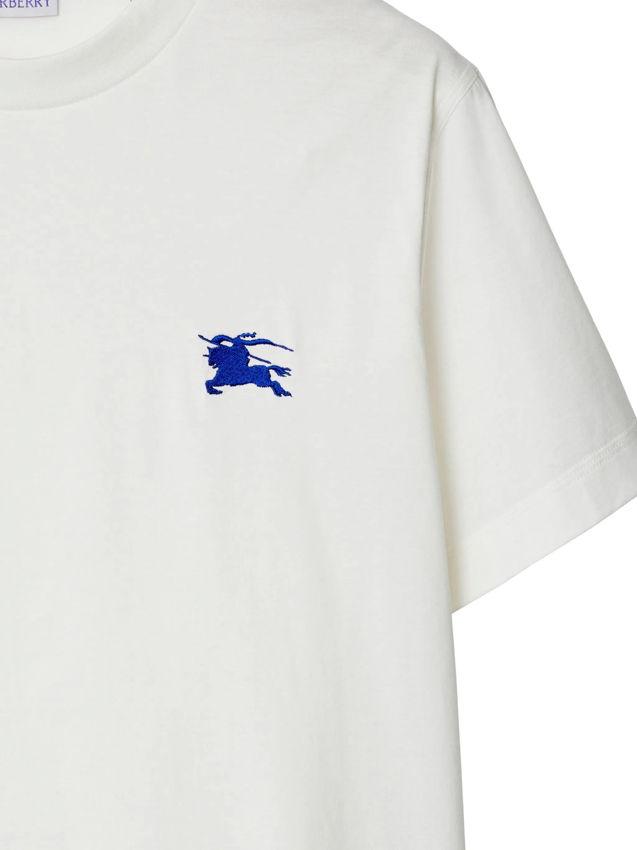 logo-embroidered cotton T-shirt