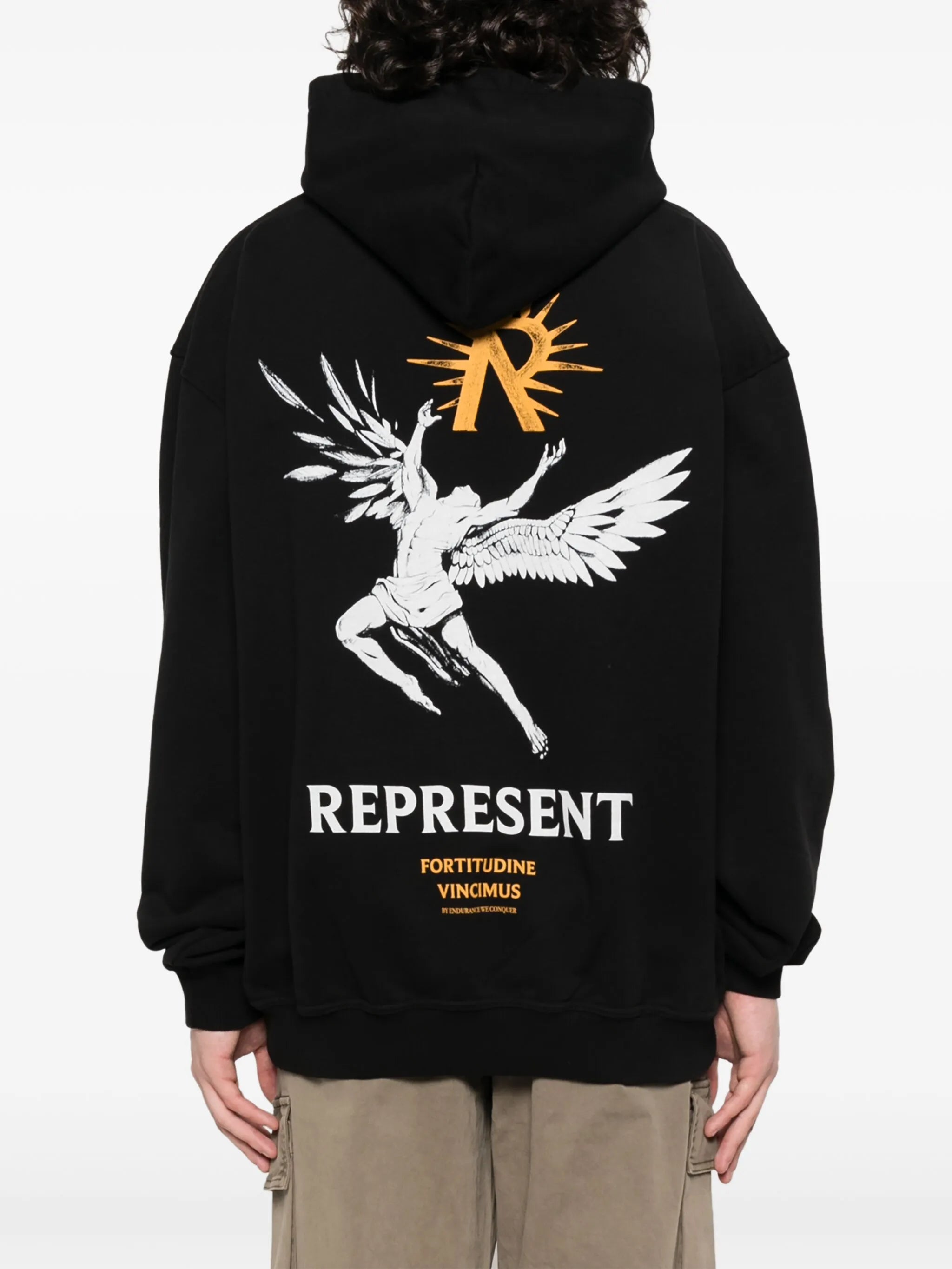 Icarus cotton hoodie