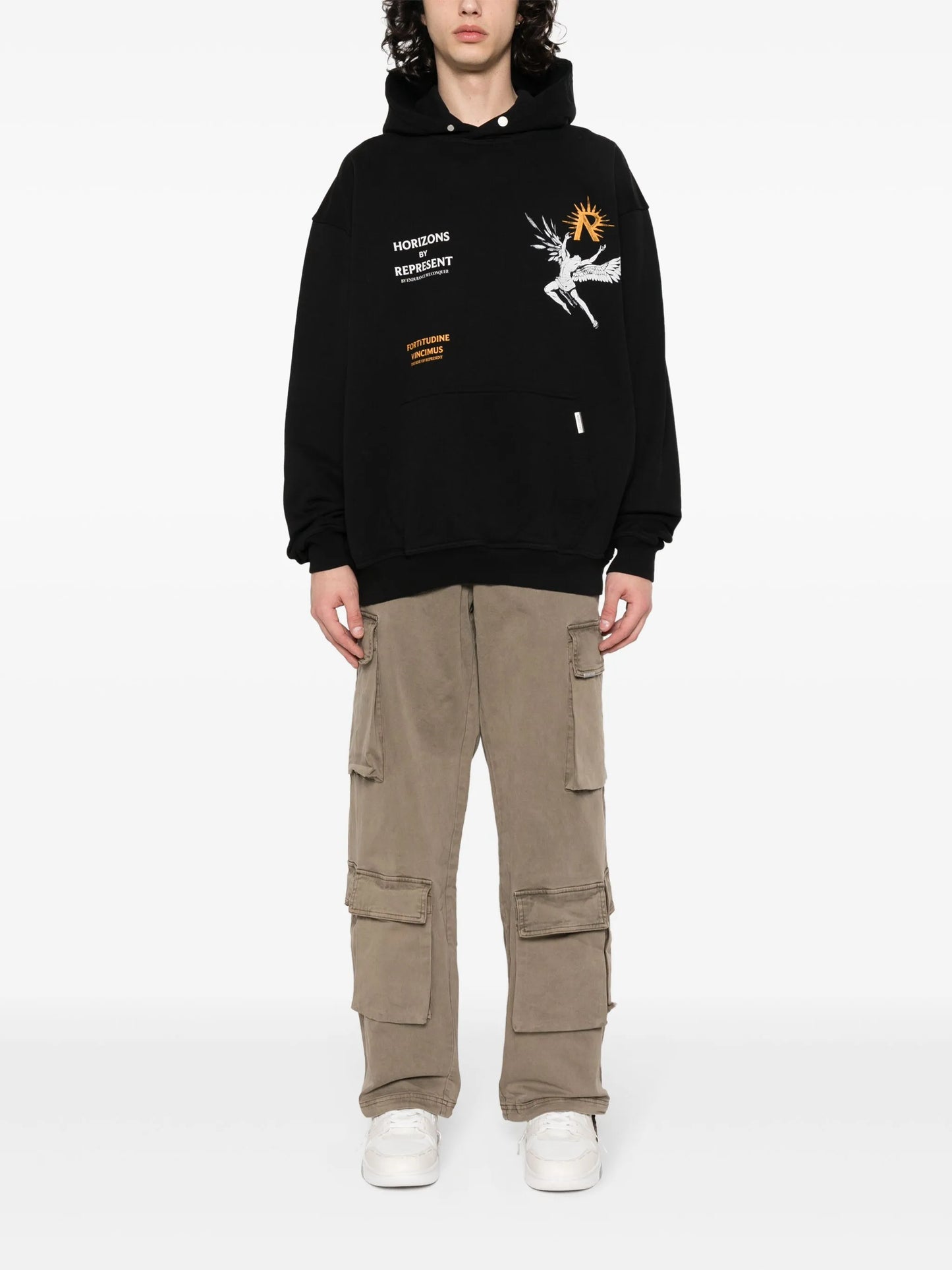 Icarus cotton hoodie