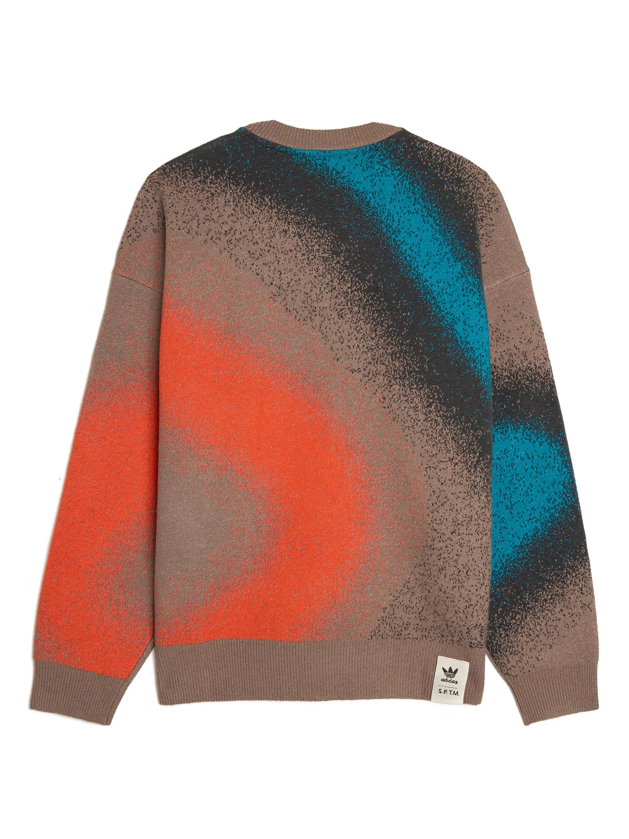 x SFTM abstract-print sweatshirt
