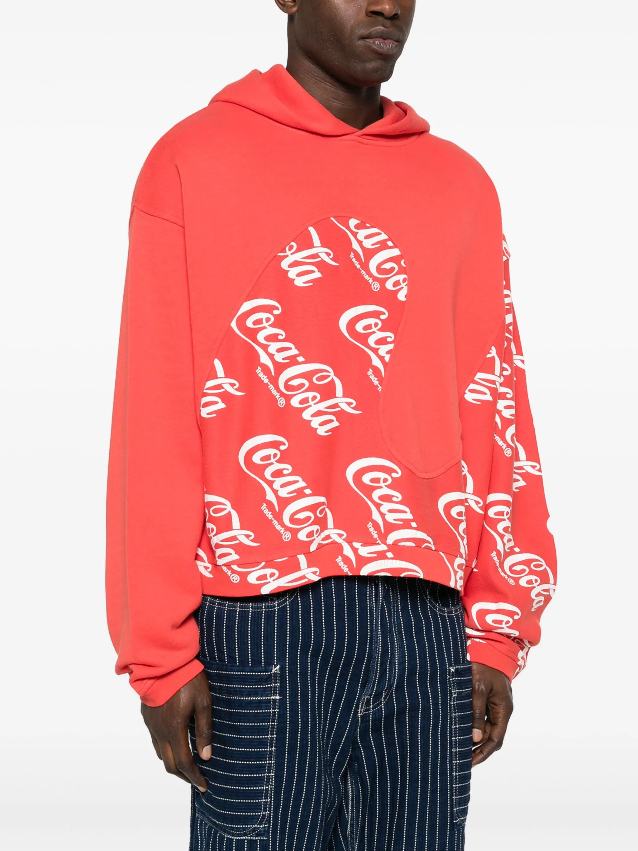 Coca-Cola print hoodie