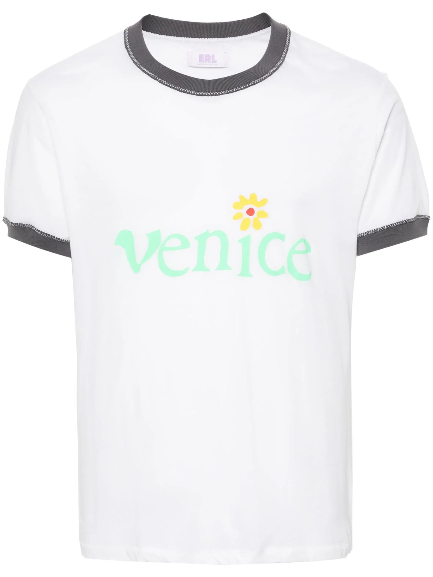 slogan-print cotton T-shirt
