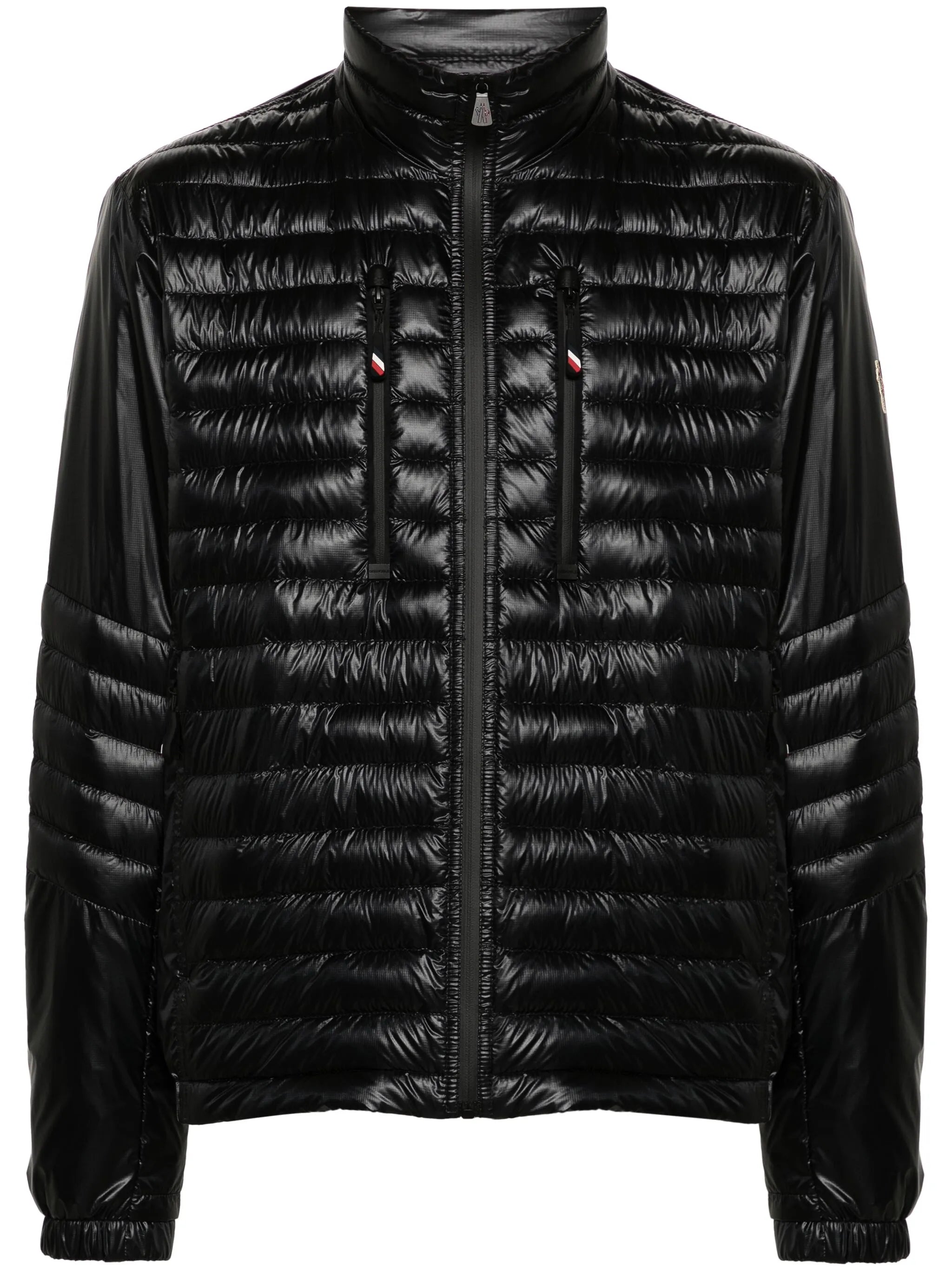 high-shine padded jacket