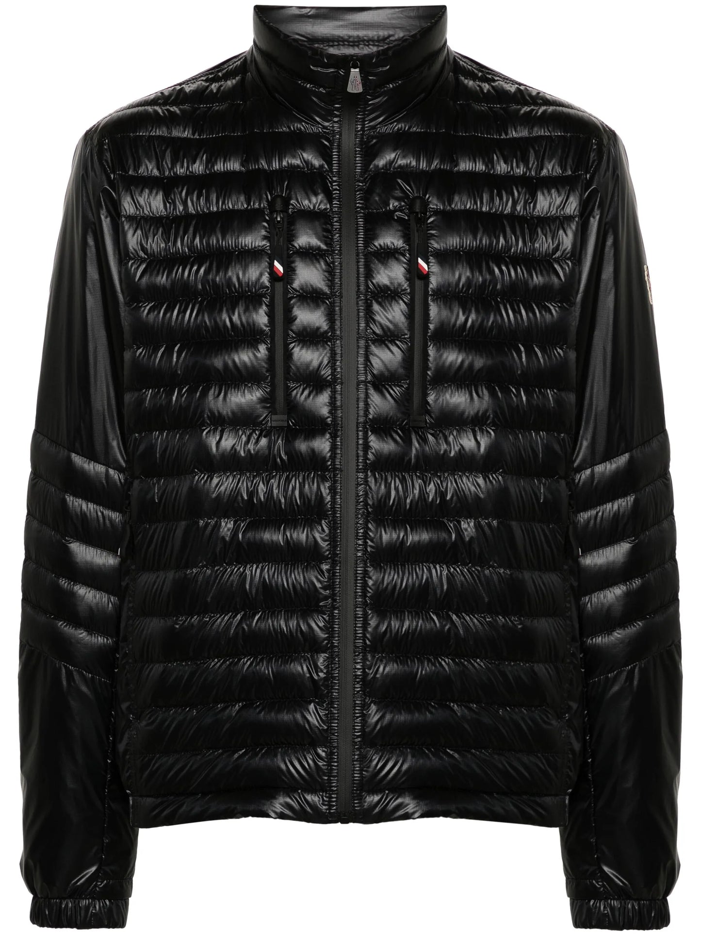 high-shine padded jacket