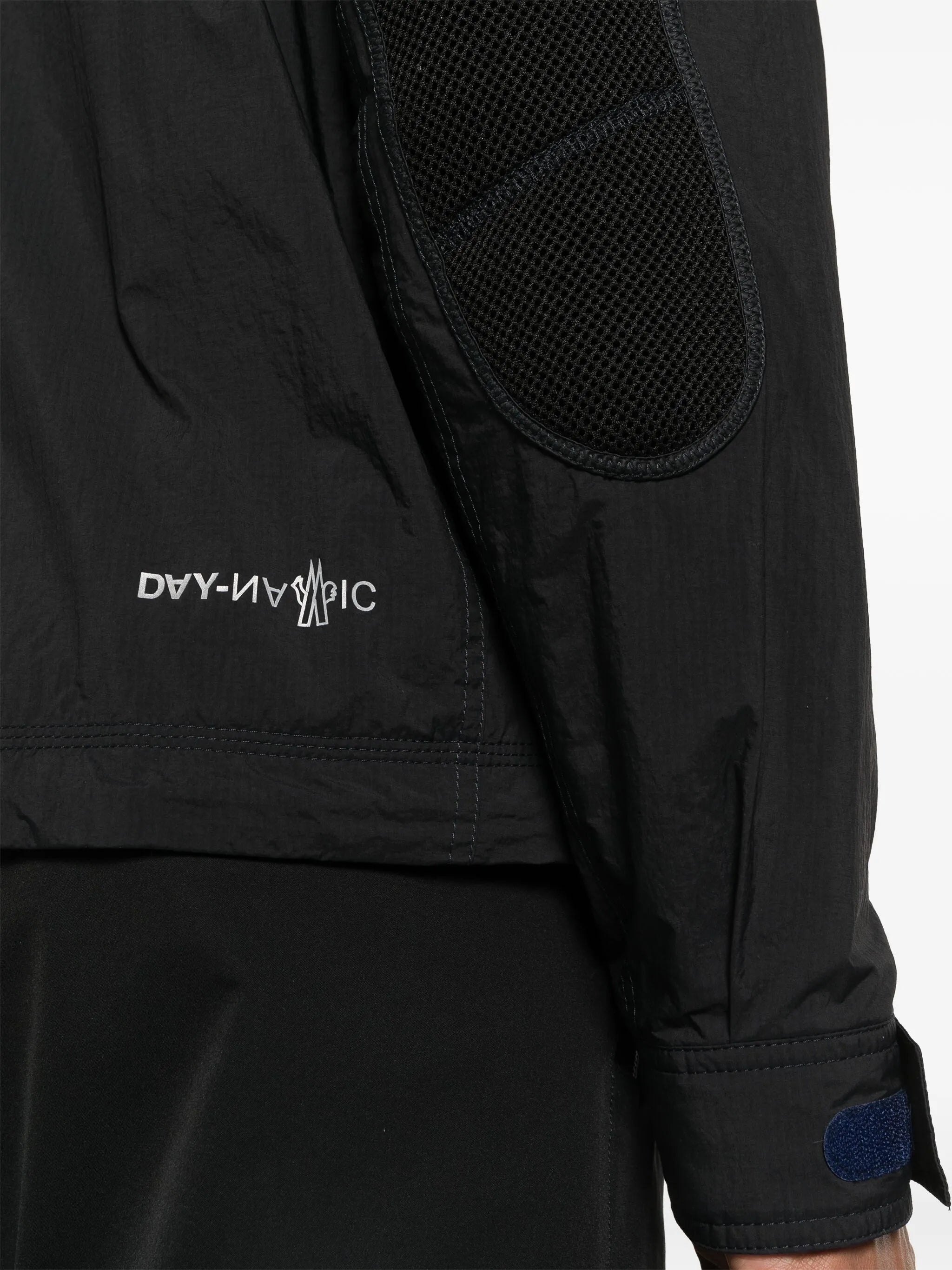 zip-up hooded jacket