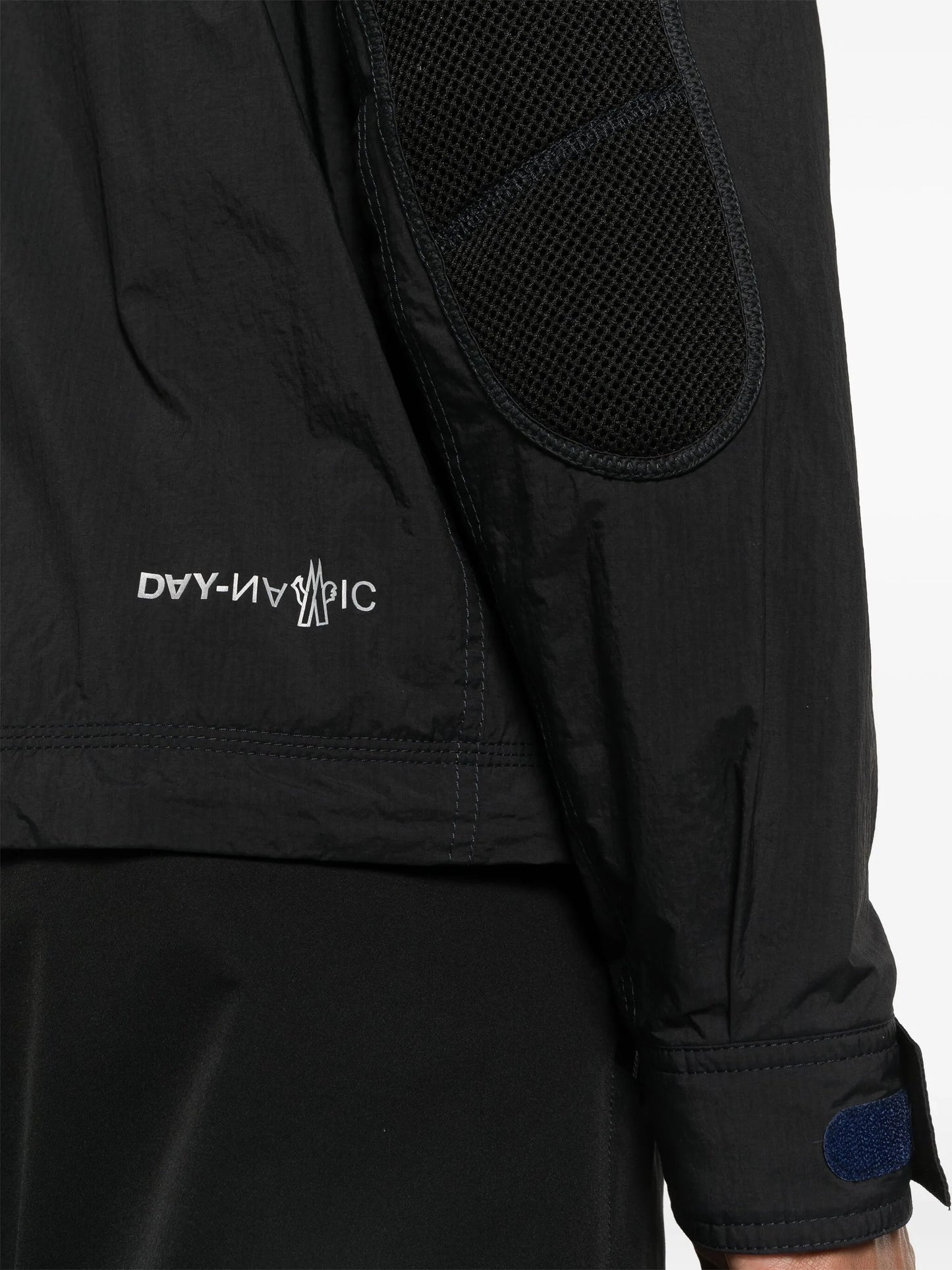 zip-up hooded jacket