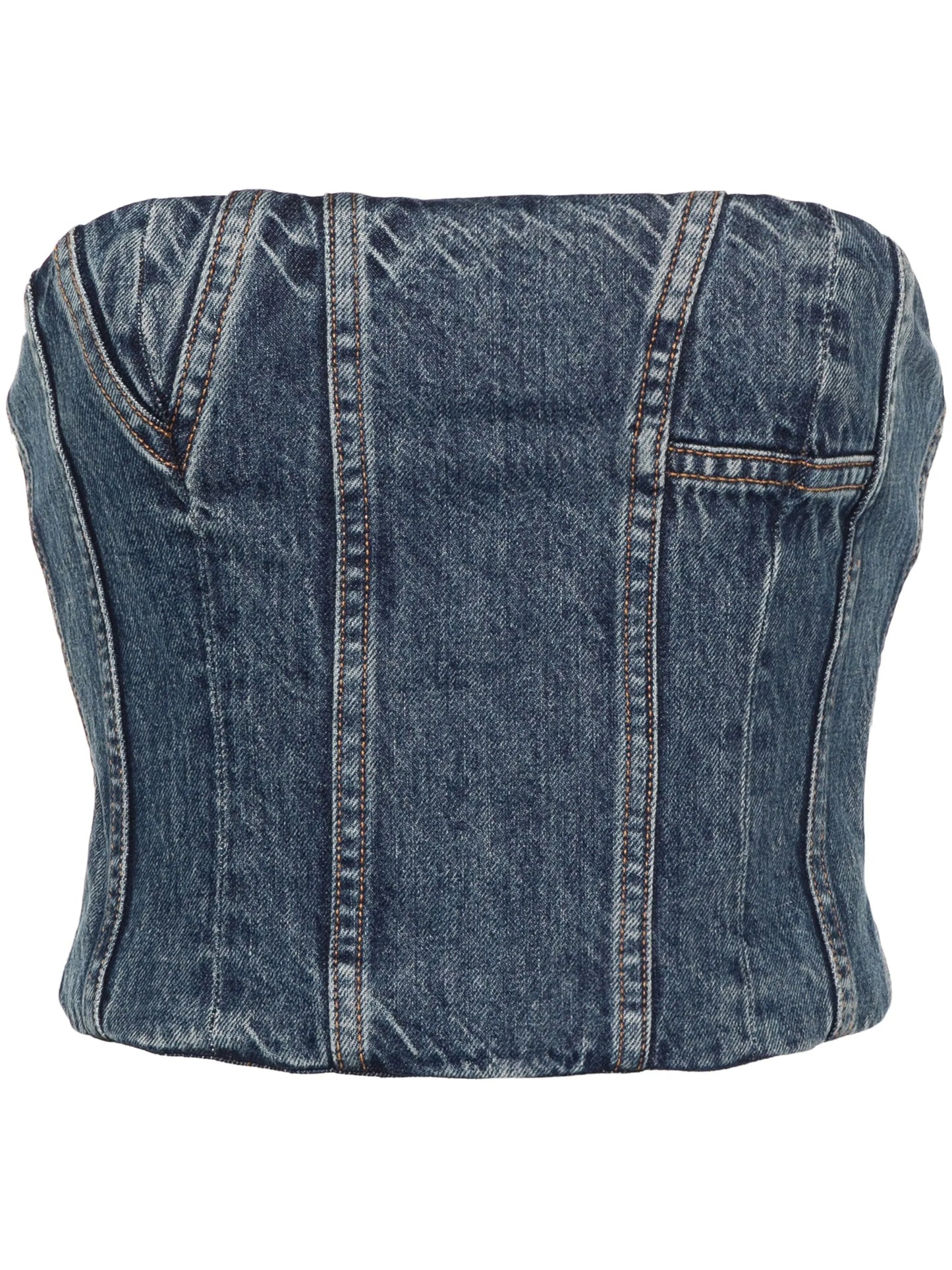 MA bustier crop top