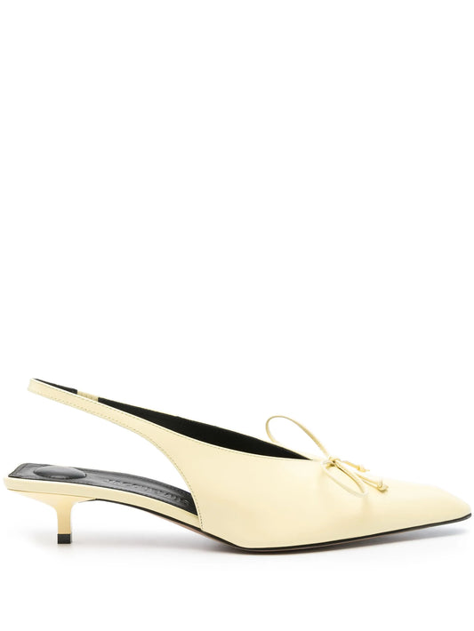 40mm Cubisto leather pumps