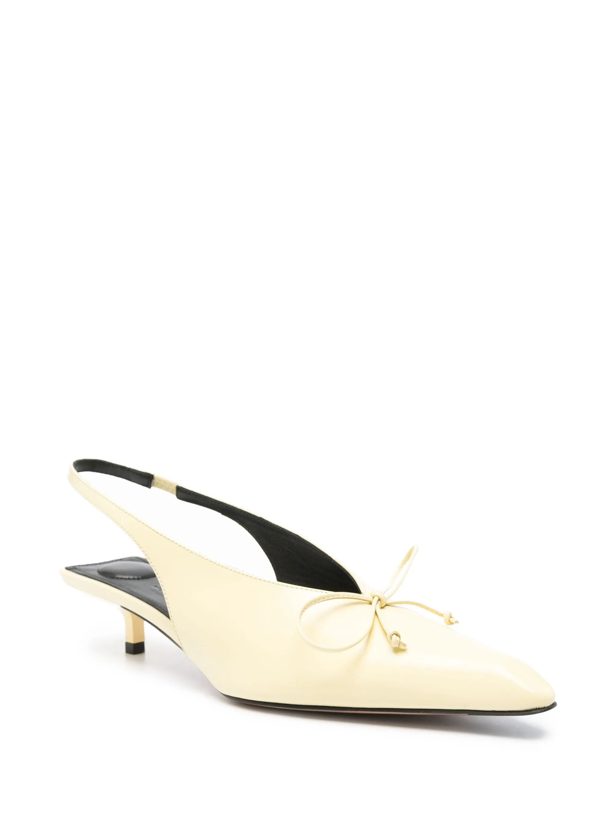 40mm Cubisto leather pumps