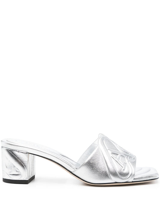 Seal open-toe sandals