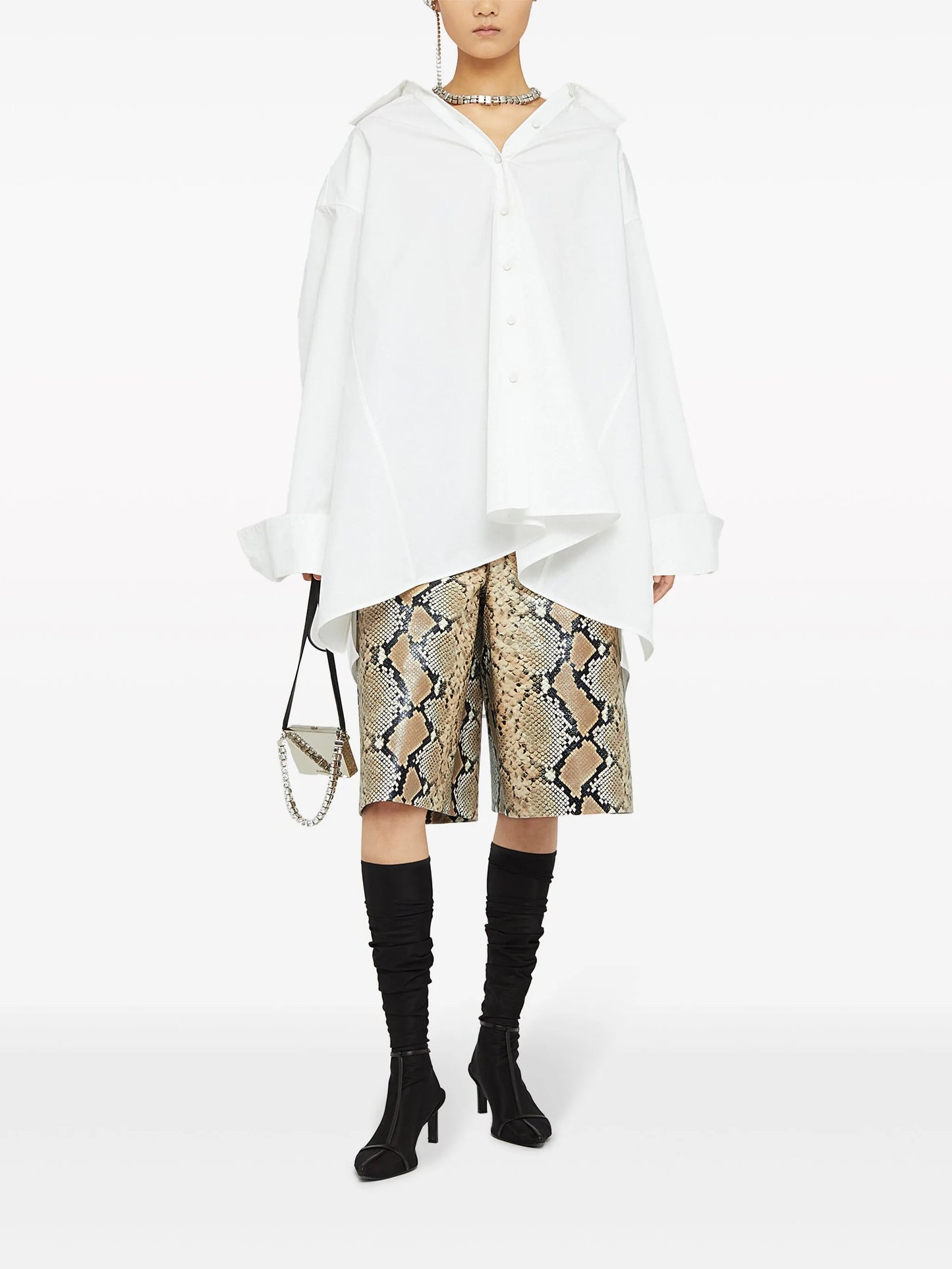 oversized cotton shirt