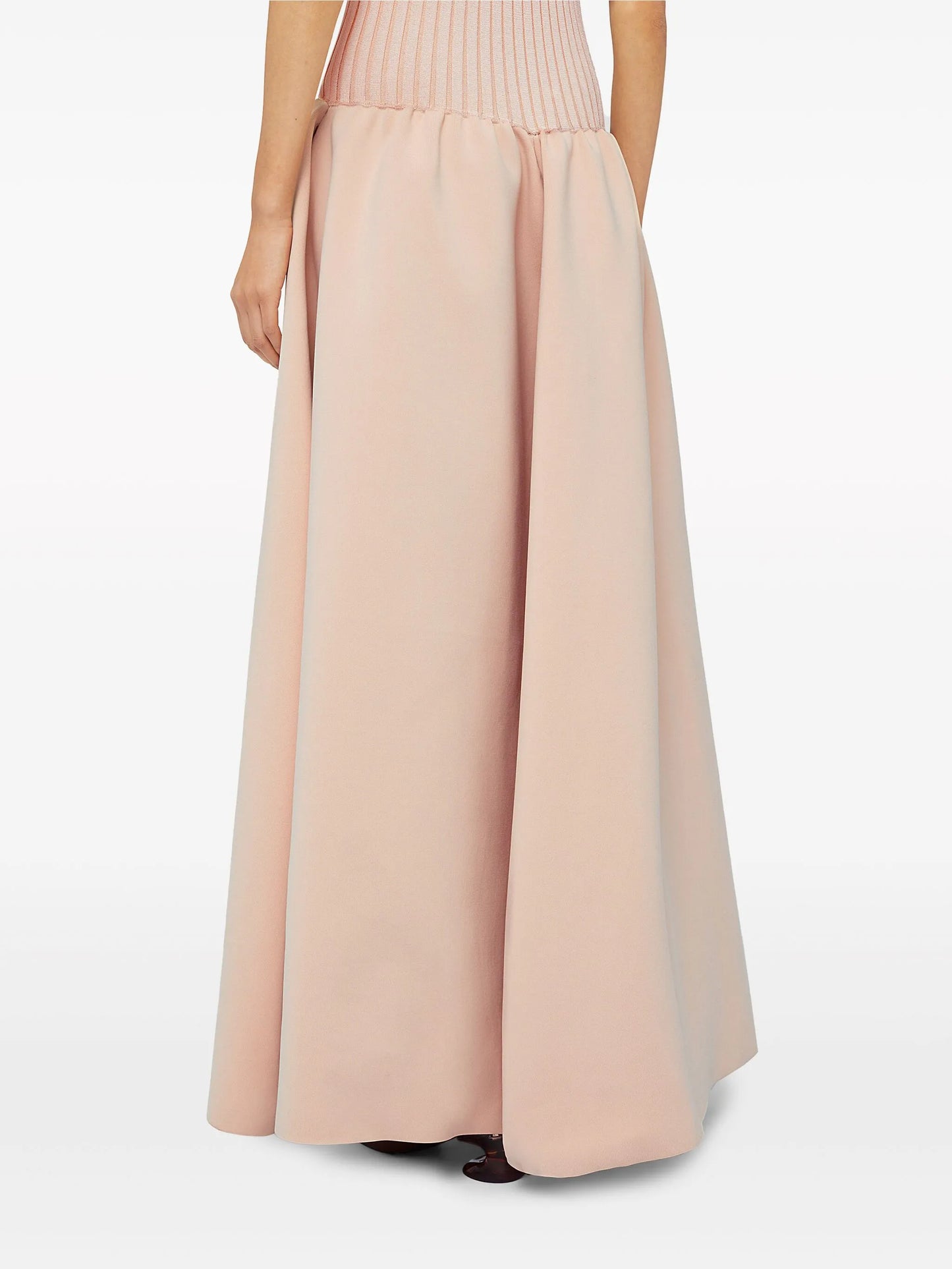 drop-waist full-skirt dress