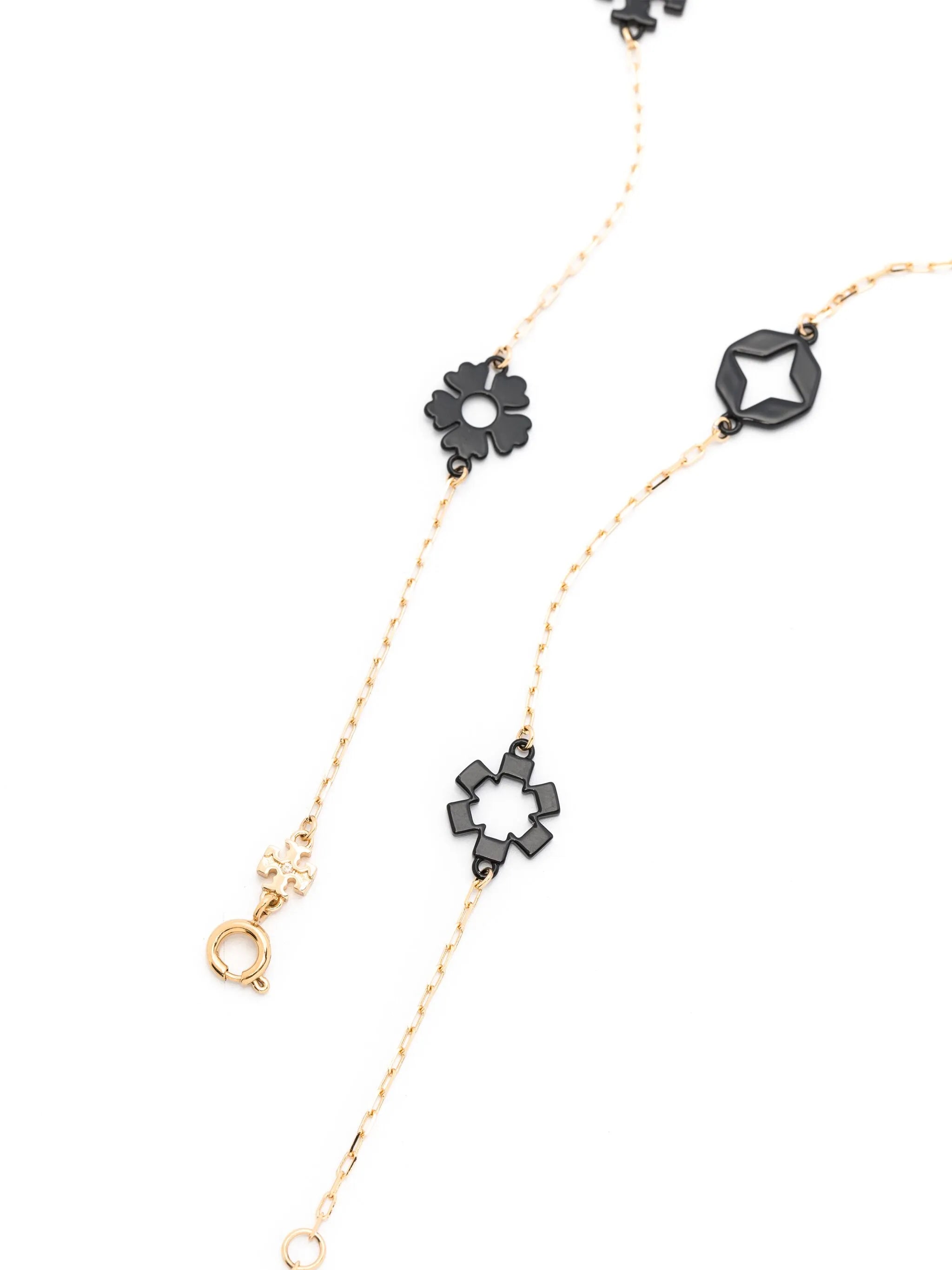 Kira Clover chain-link necklace