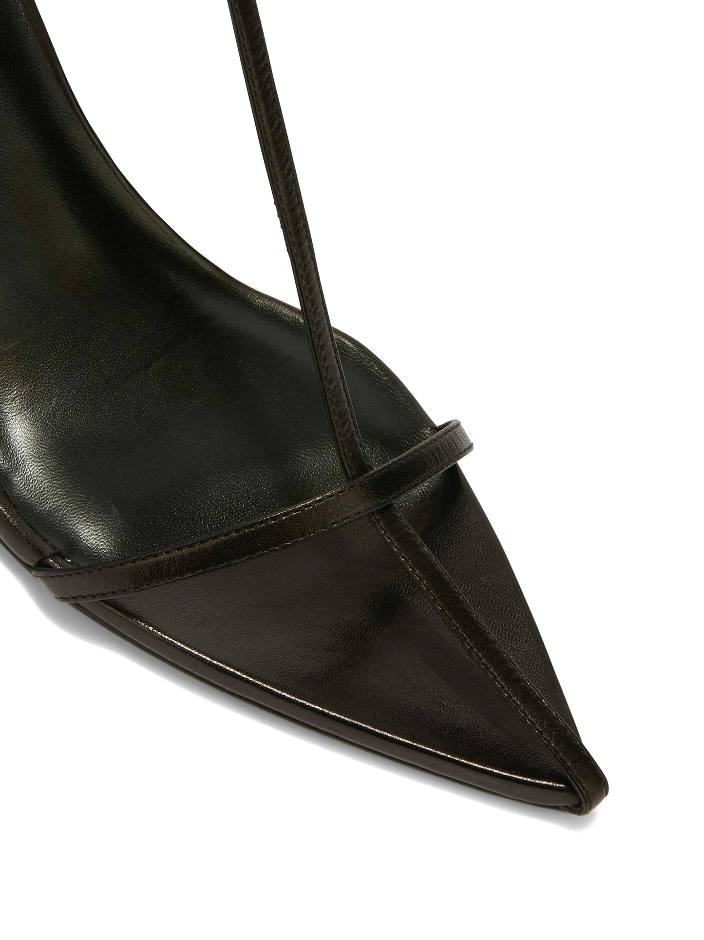 high leather sandals