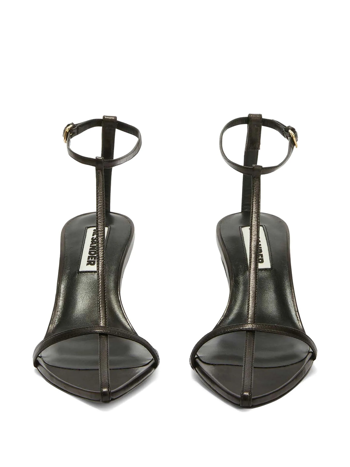 high leather sandals