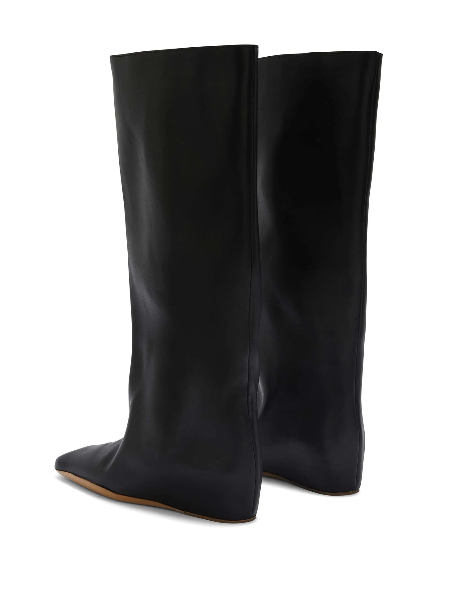 leather knee boots