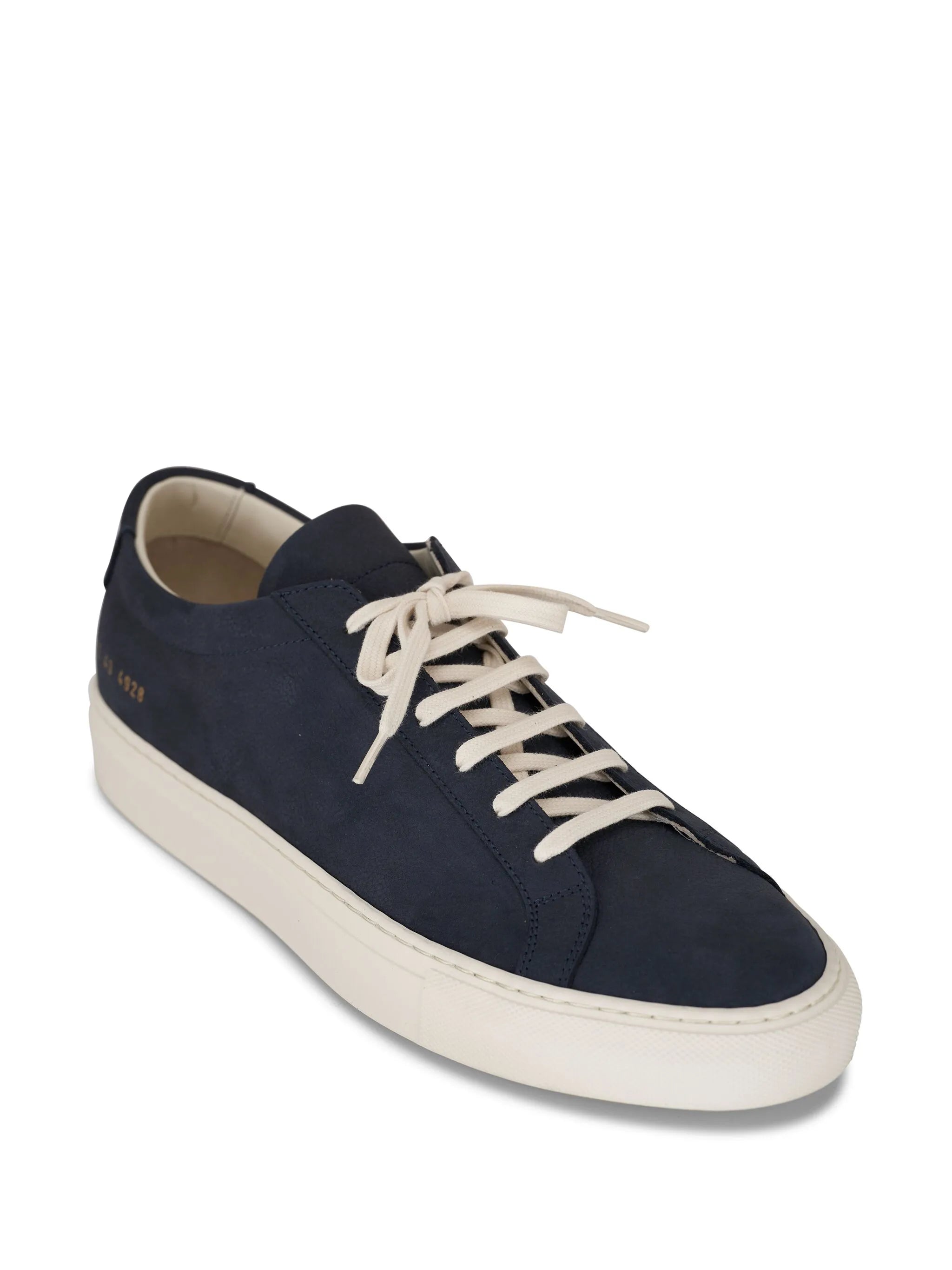 leather lace-up sneakers