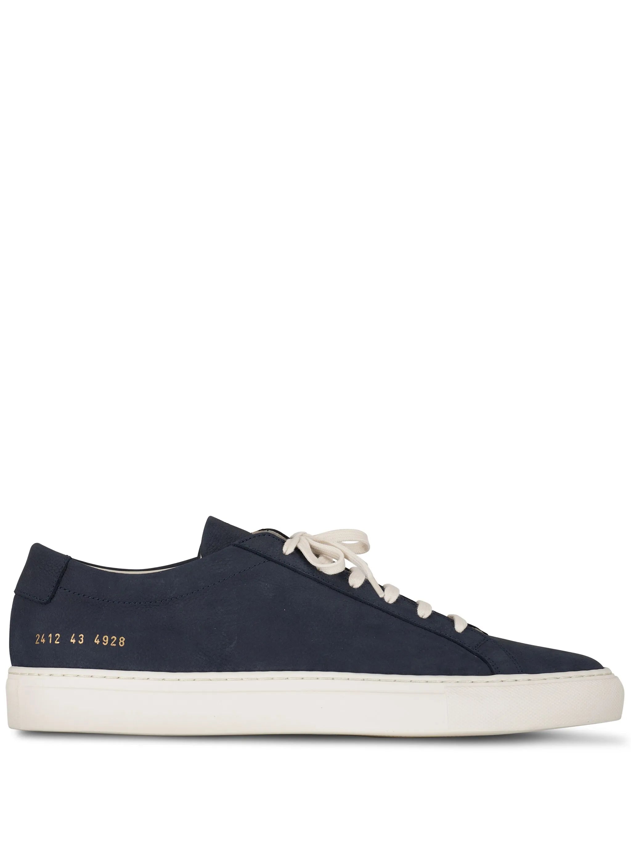 leather lace-up sneakers