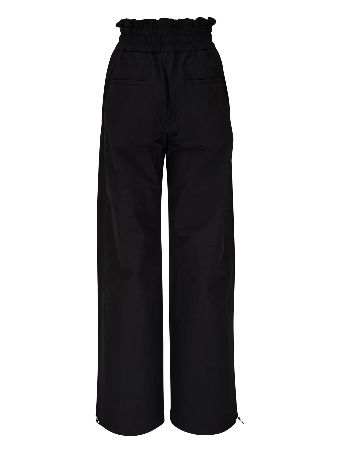high-rise wide-leg trousers