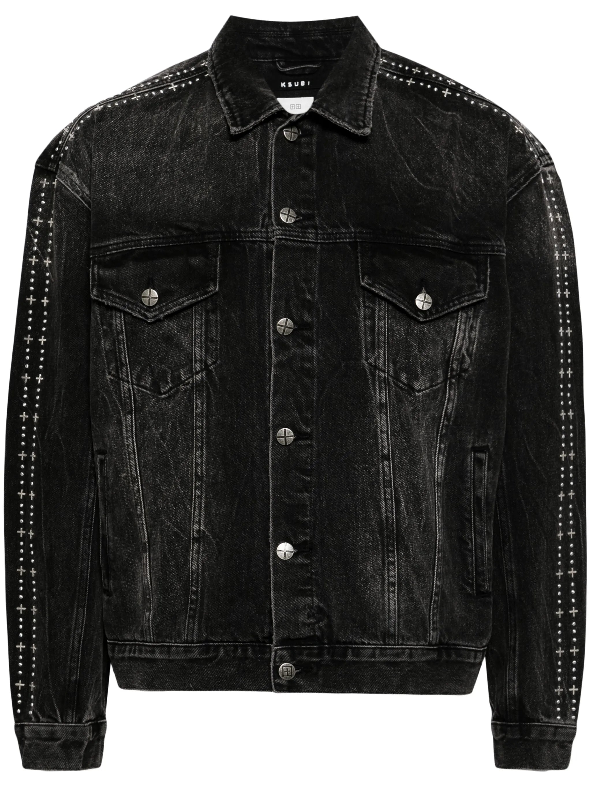 Oh G studded denim jacket
