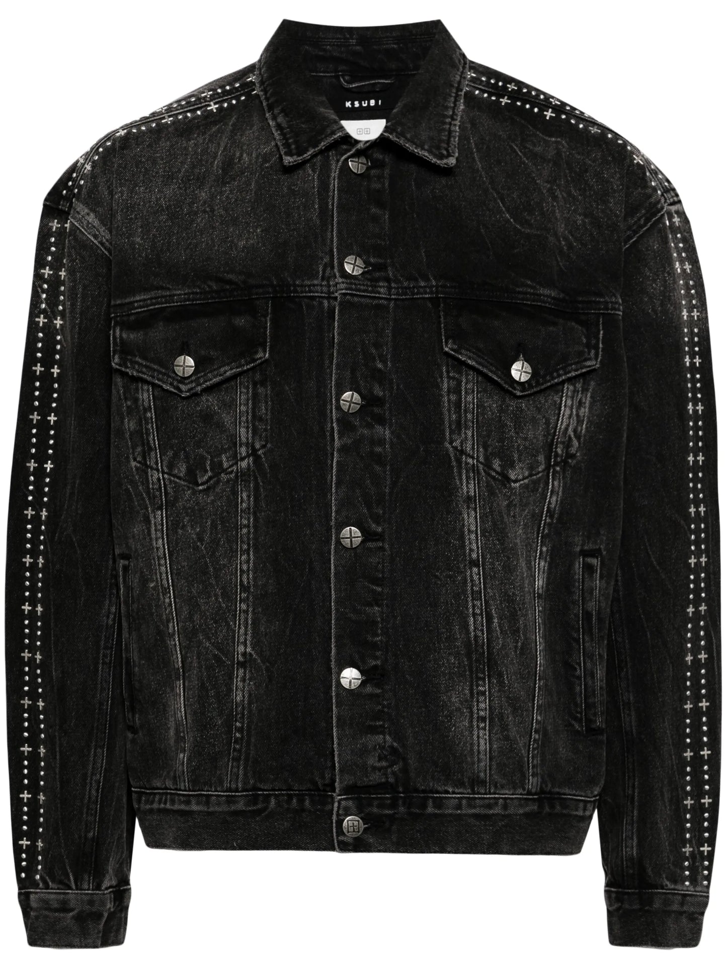 Oh G studded denim jacket