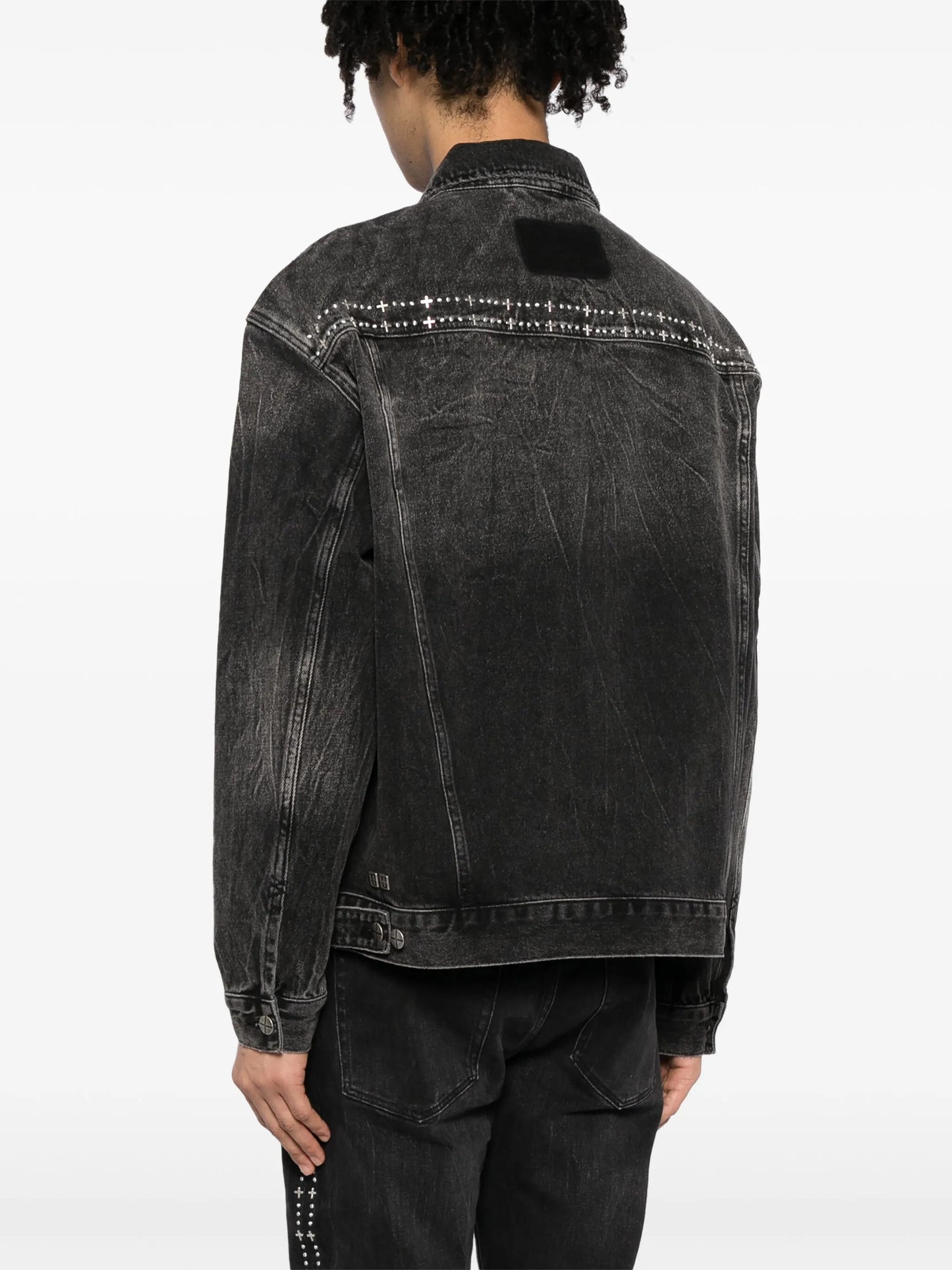 Oh G studded denim jacket