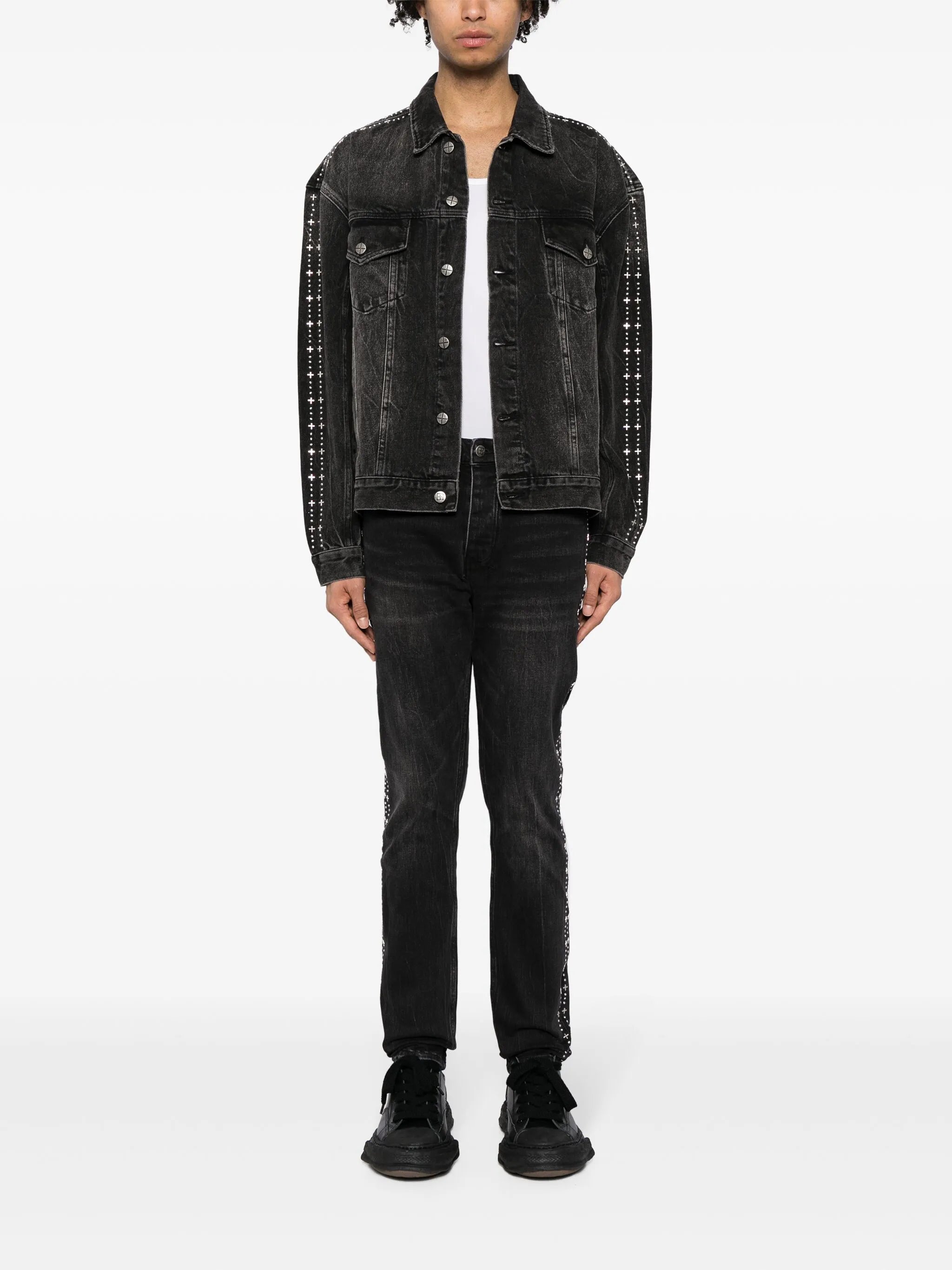 Oh G studded denim jacket