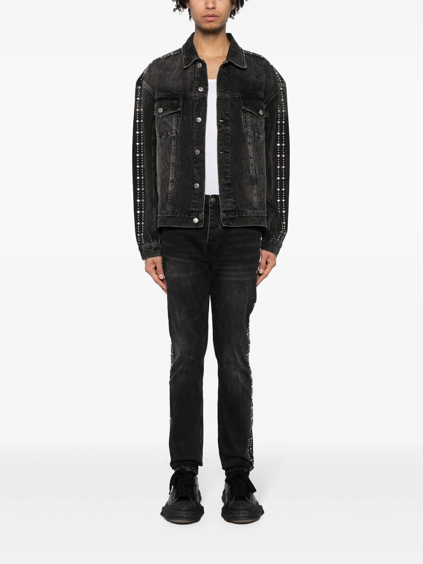 Oh G studded denim jacket