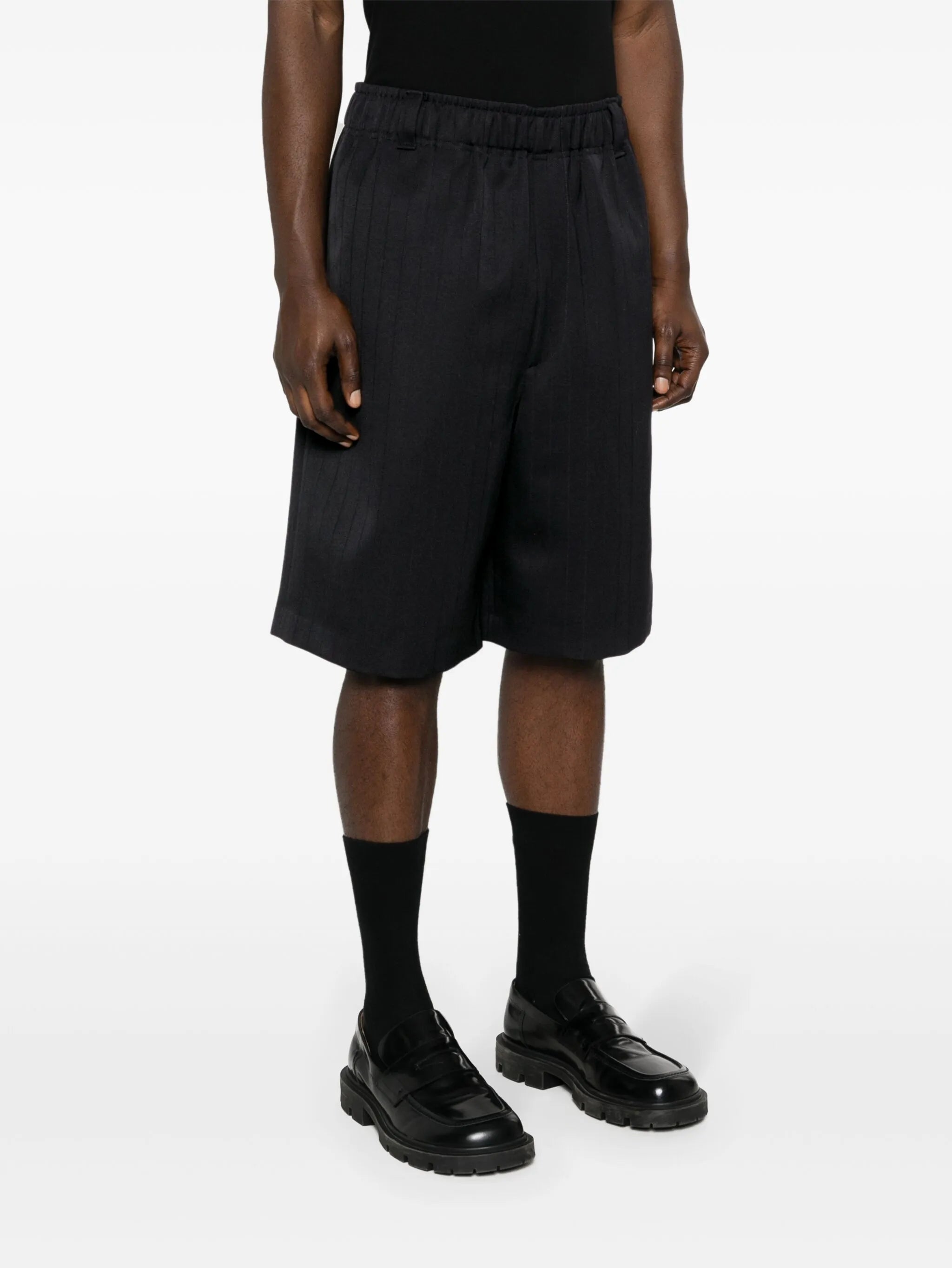 Le Bermuda Juego wool shorts
