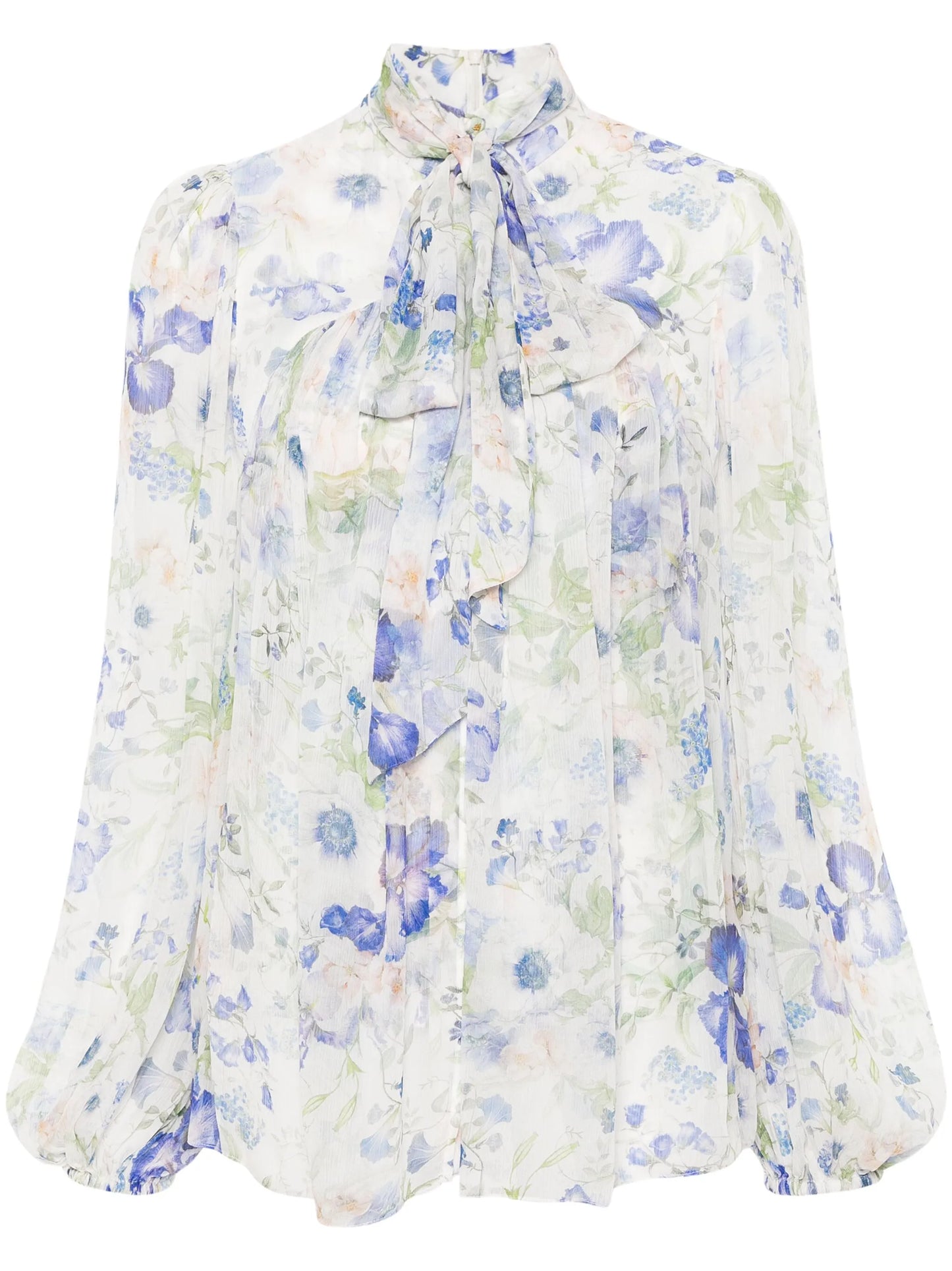 Natura floral-print blouse
