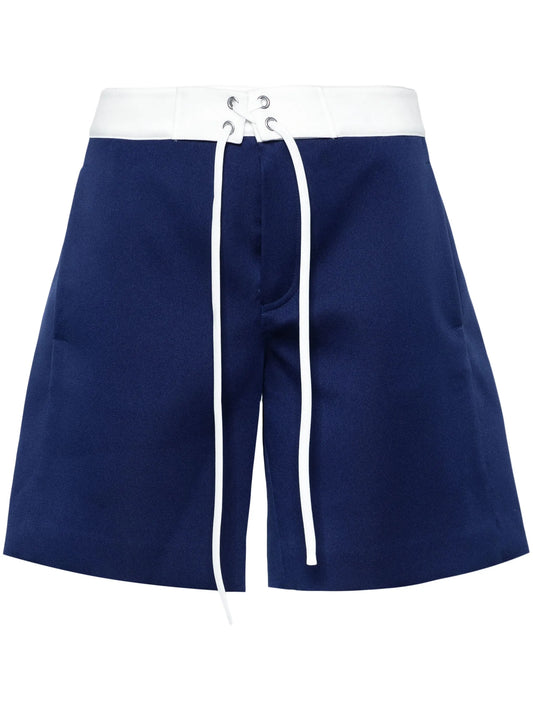 colour-block shorts