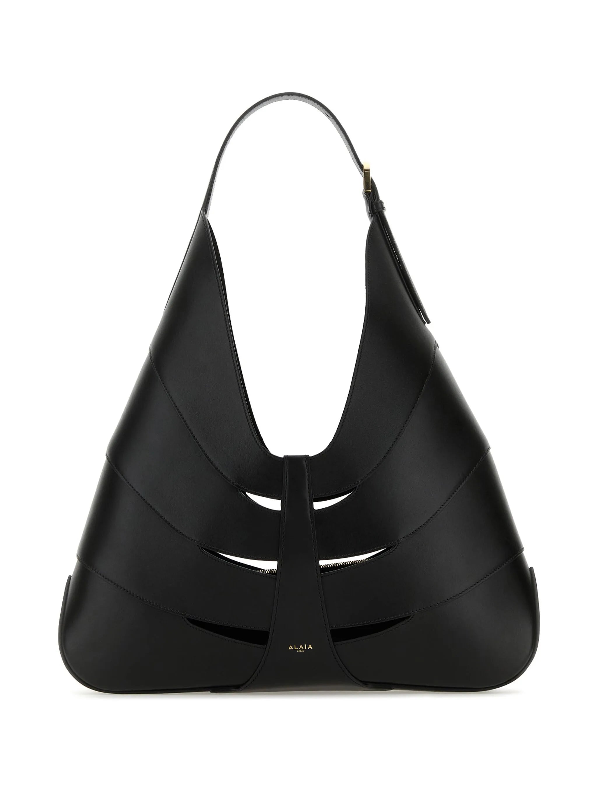 Delta leather tote bag
