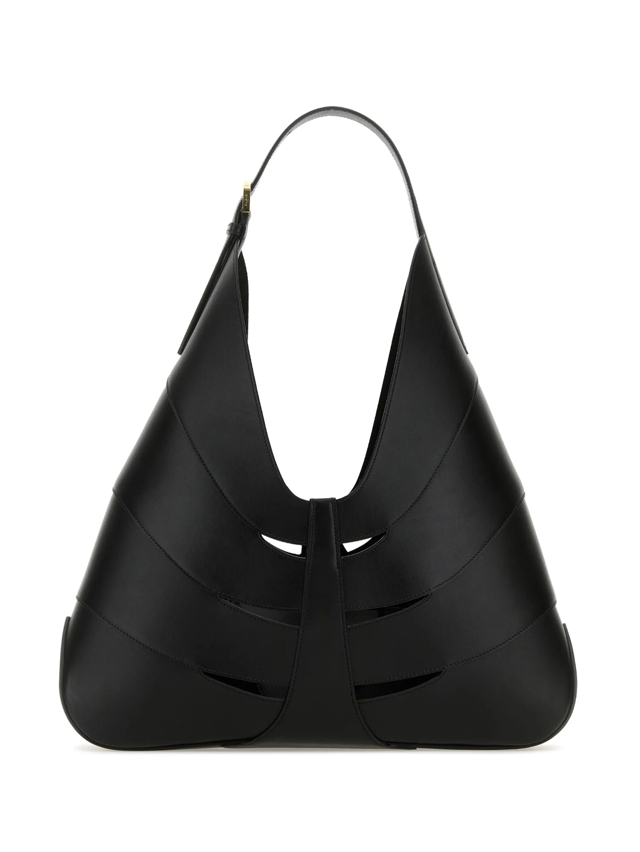 Delta leather tote bag