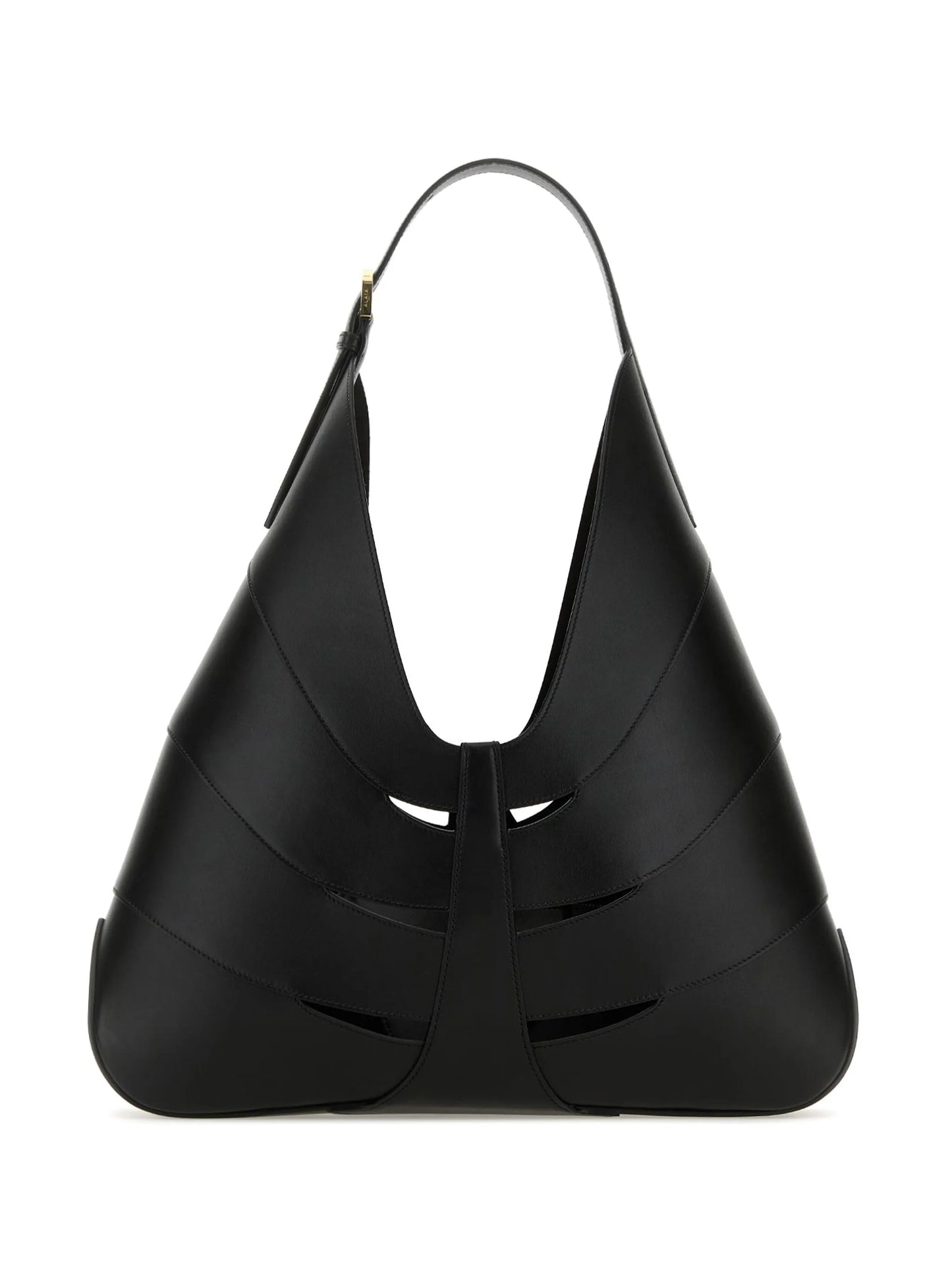 Delta leather tote bag