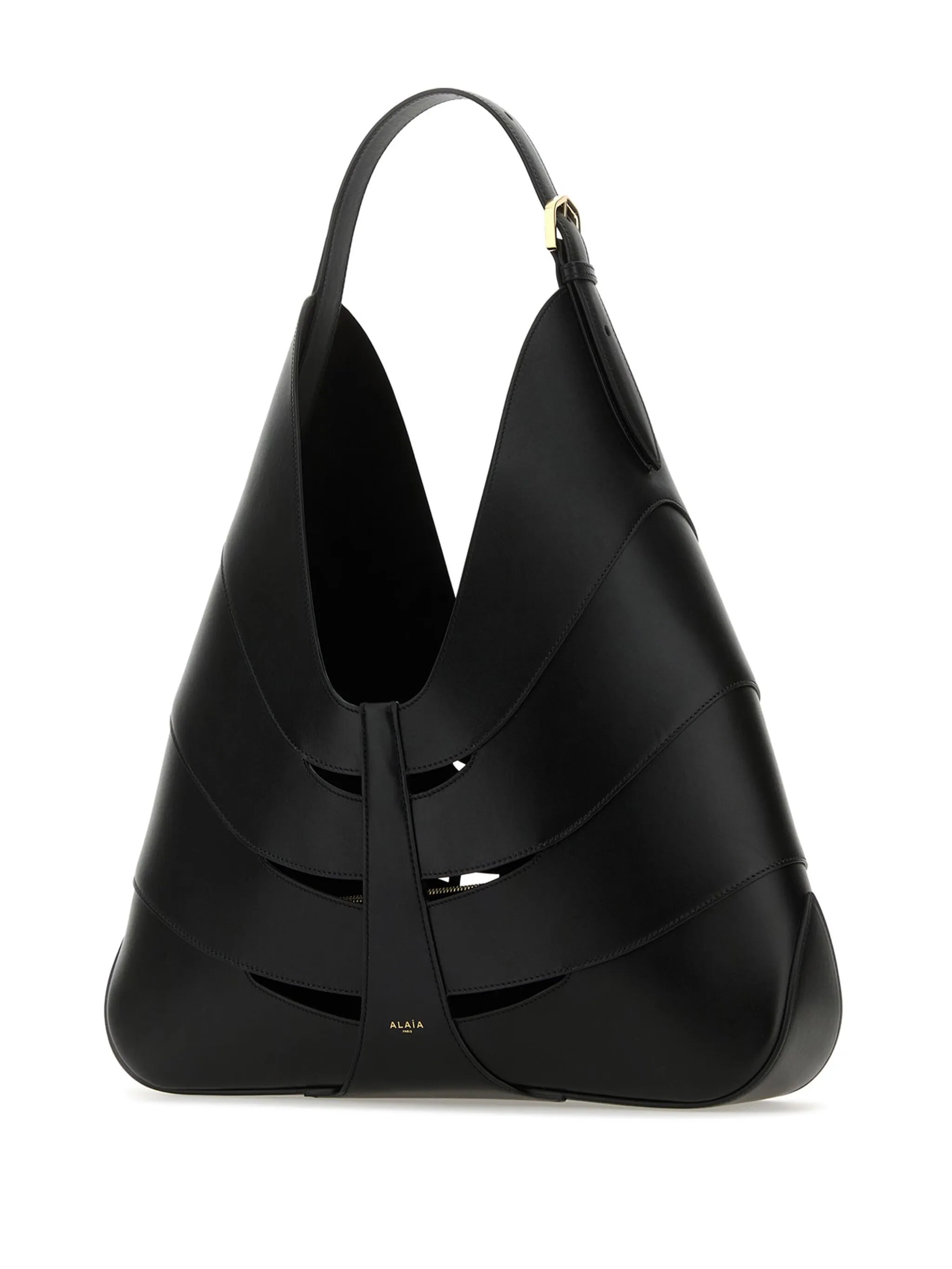 Delta leather tote bag