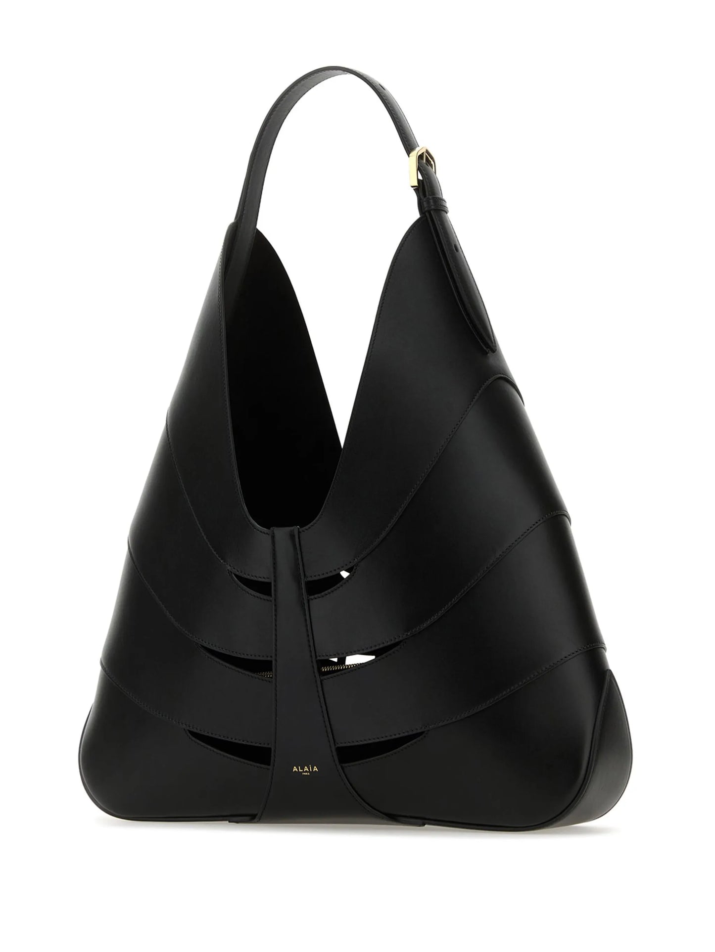 Delta leather tote bag