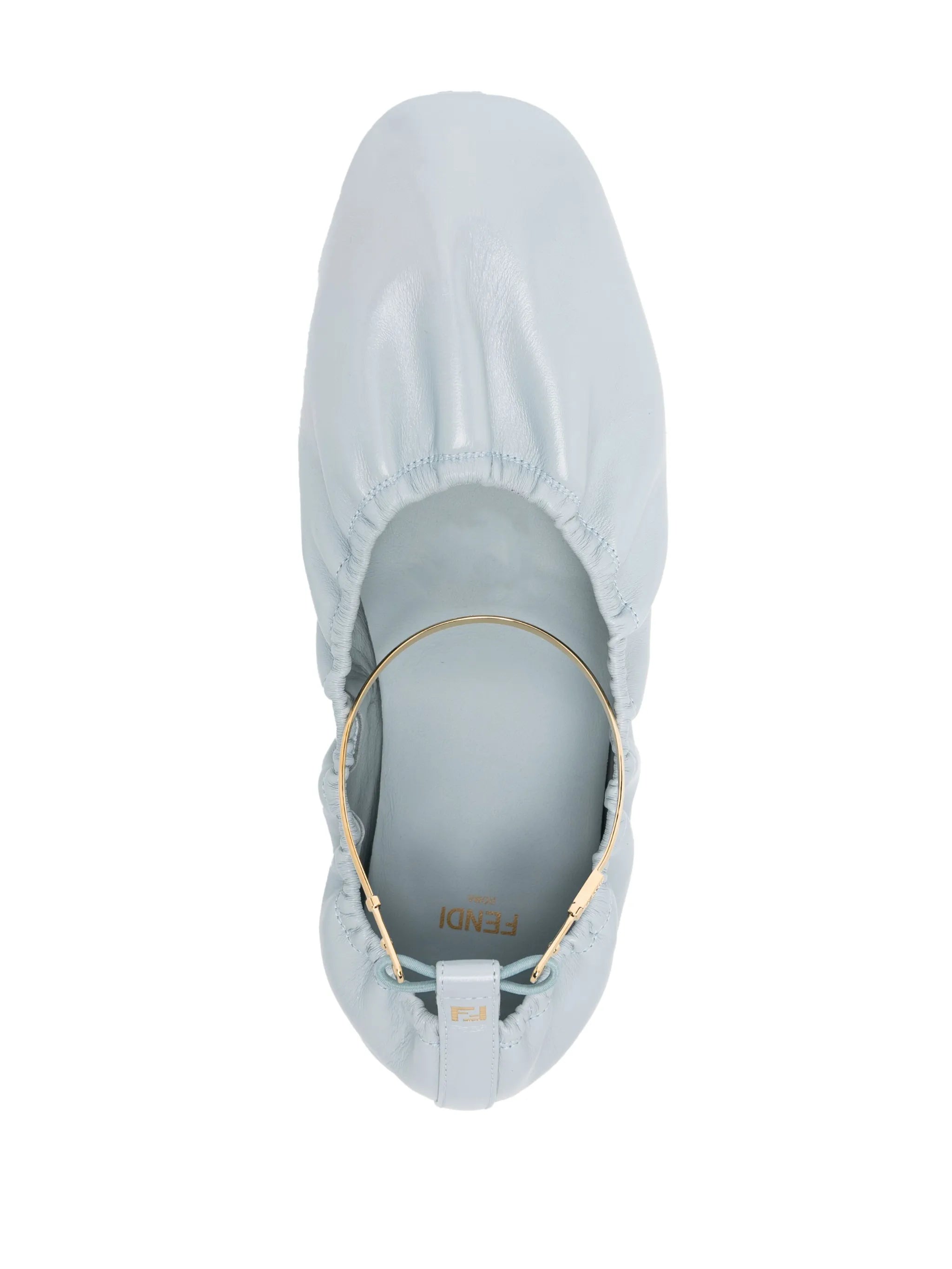 Filo leather ballerina shoes