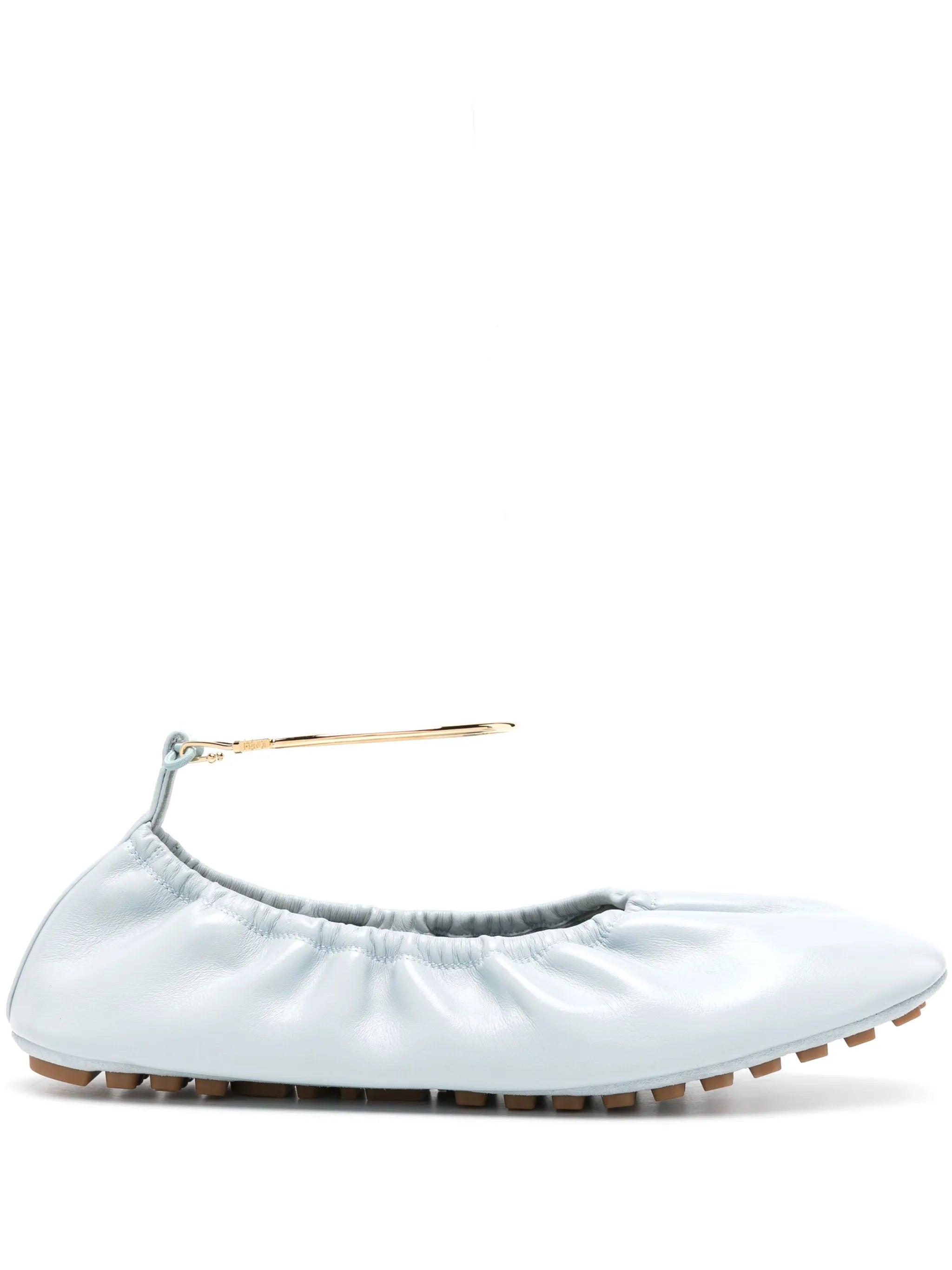 Filo leather ballerina shoes