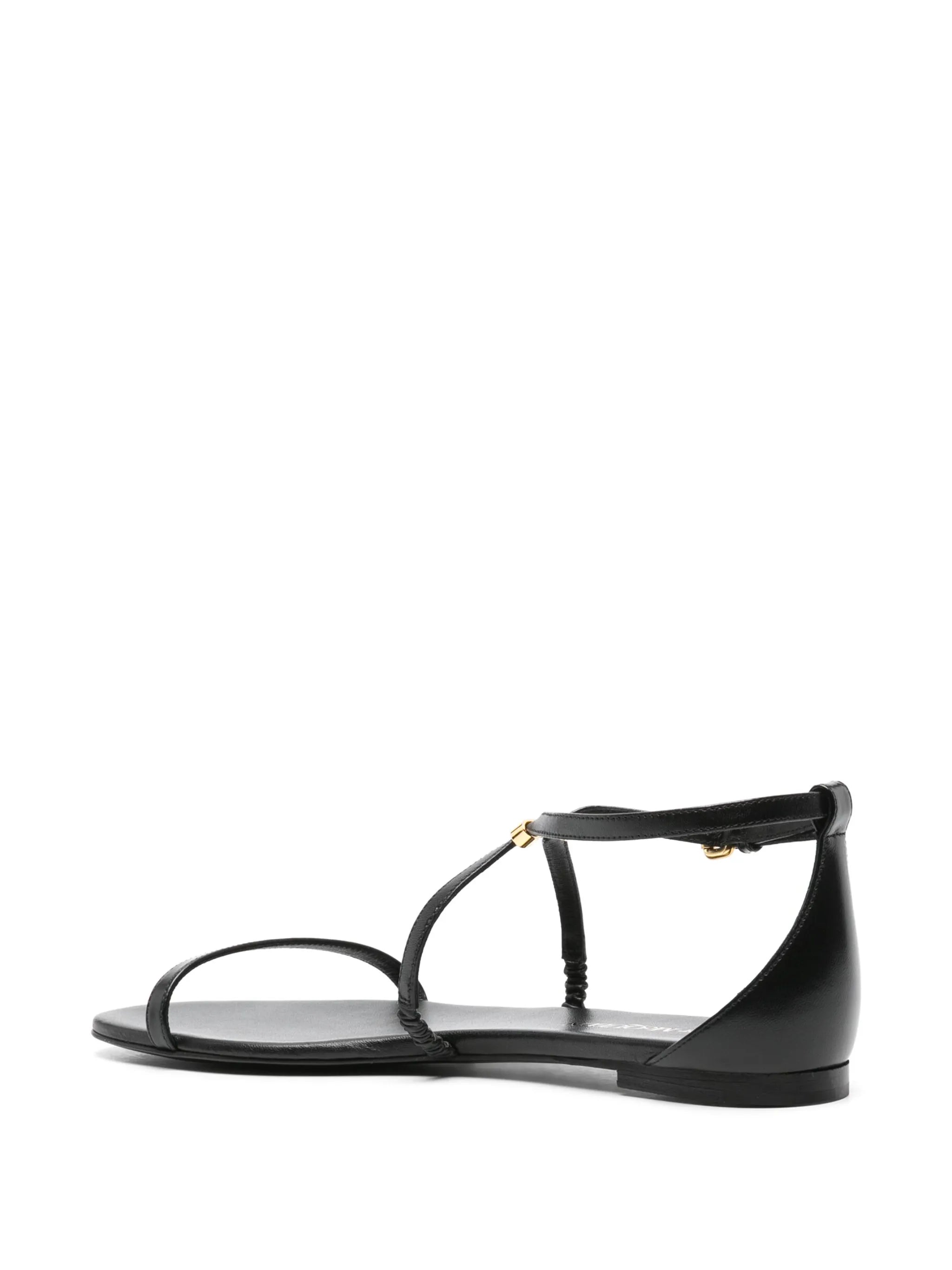 ankle-strap leather sandals