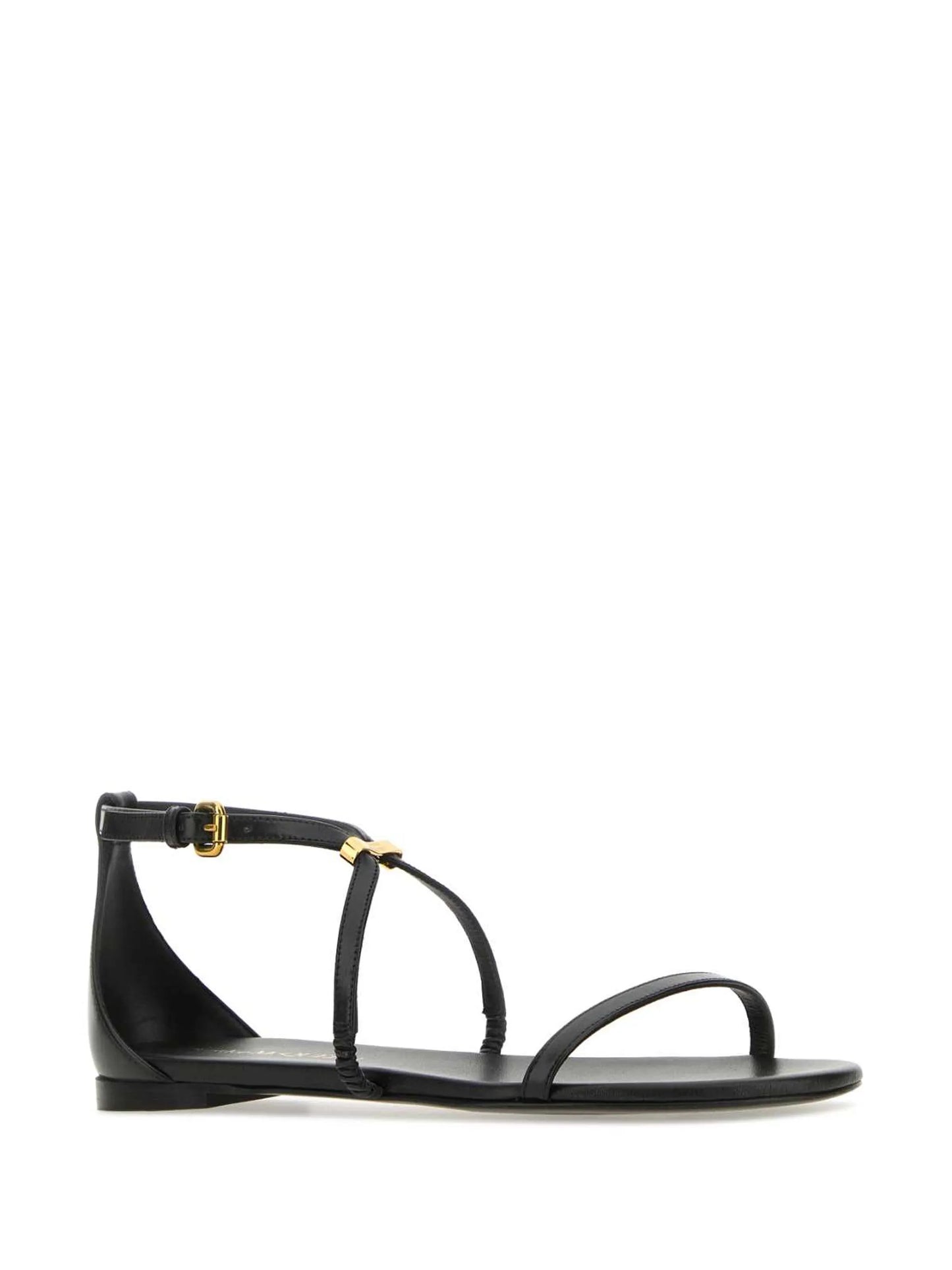 ankle-strap leather sandals