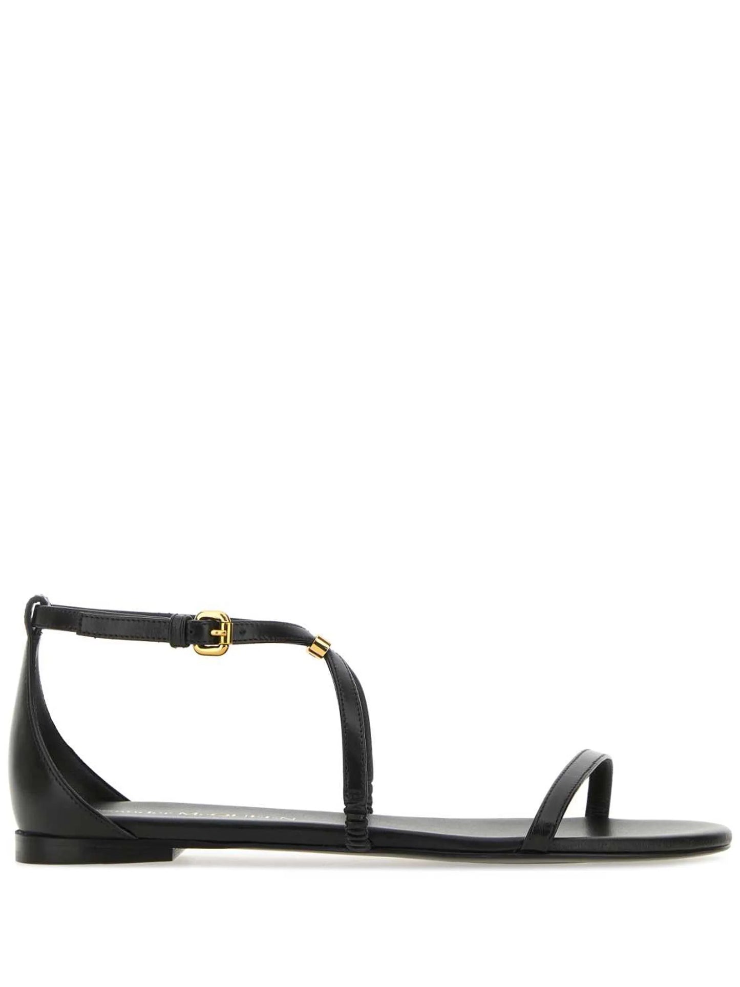 ankle-strap leather sandals