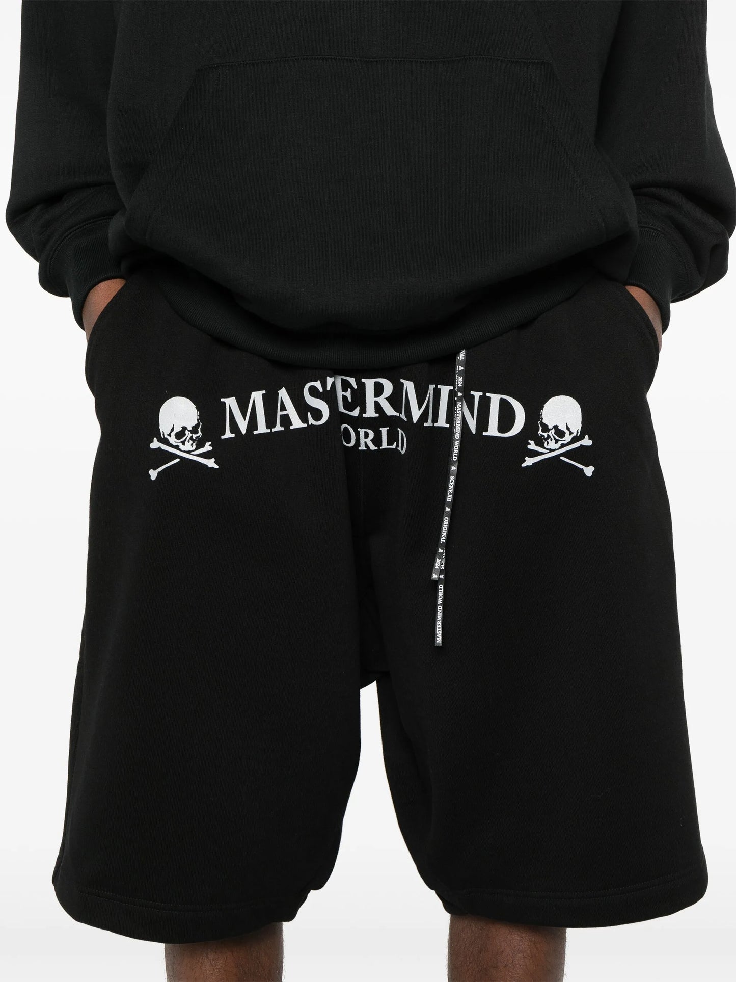 Easy logo-print track shorts