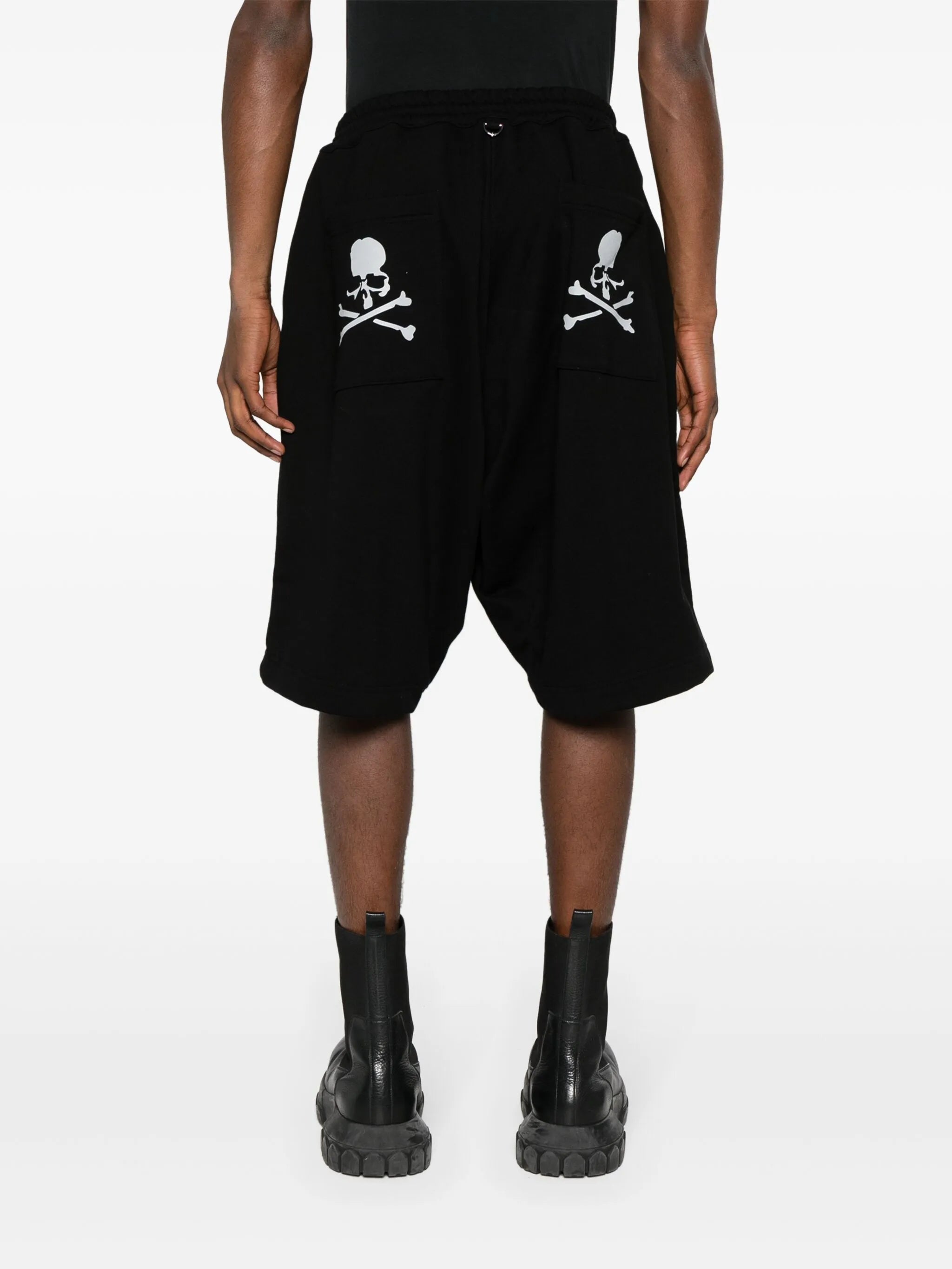 Easy logo-print track shorts