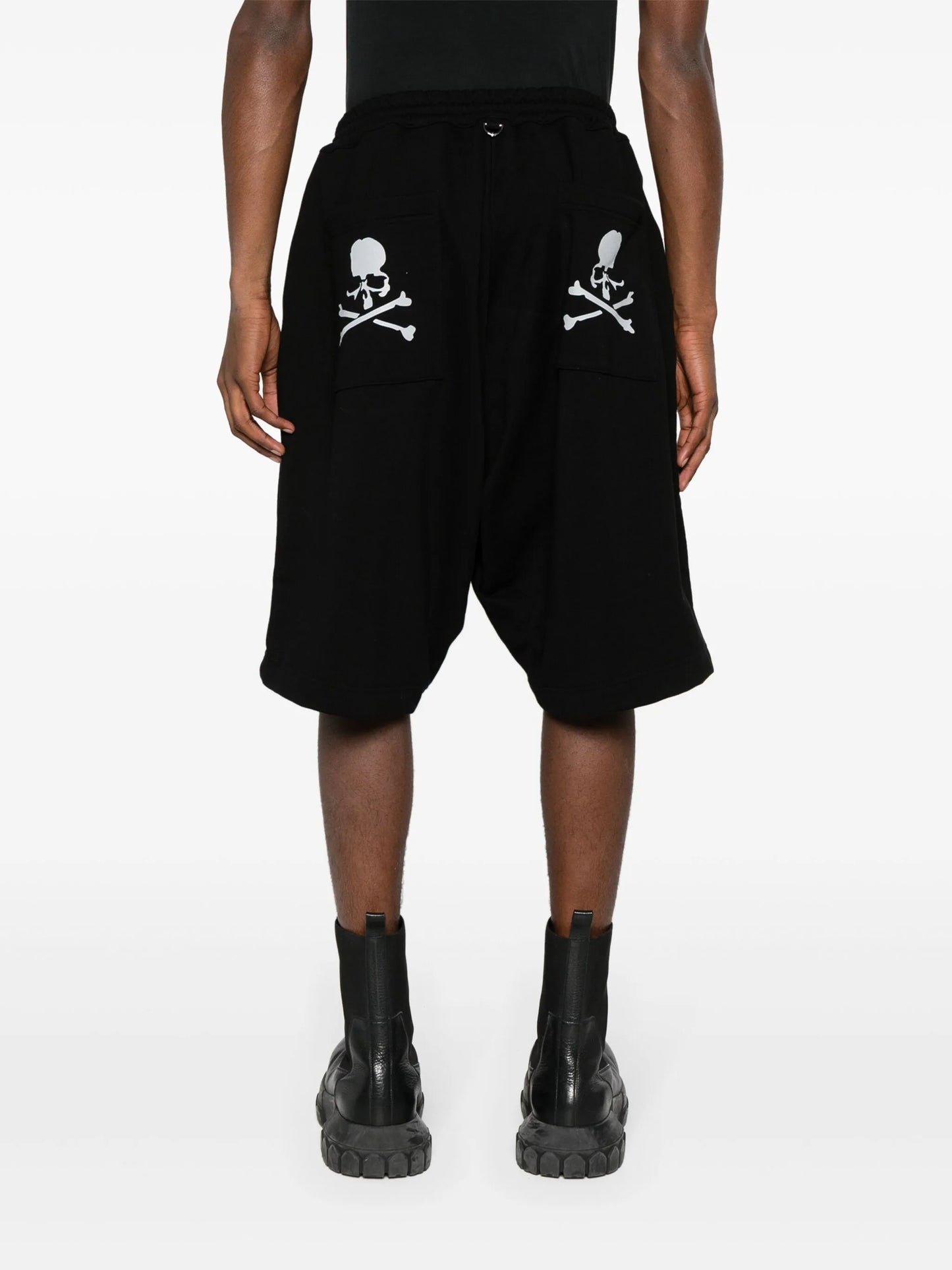 Easy logo-print track shorts
