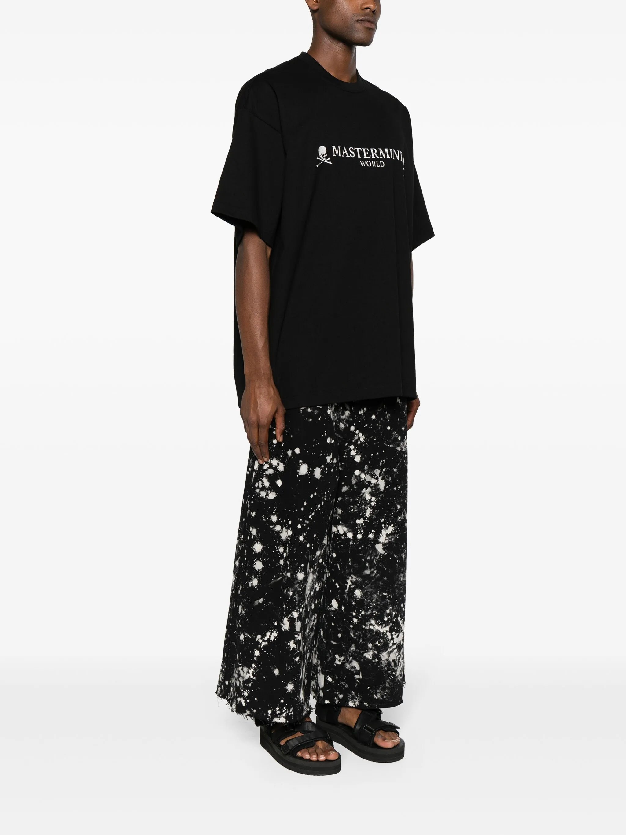 logo-print cotton T-shirt