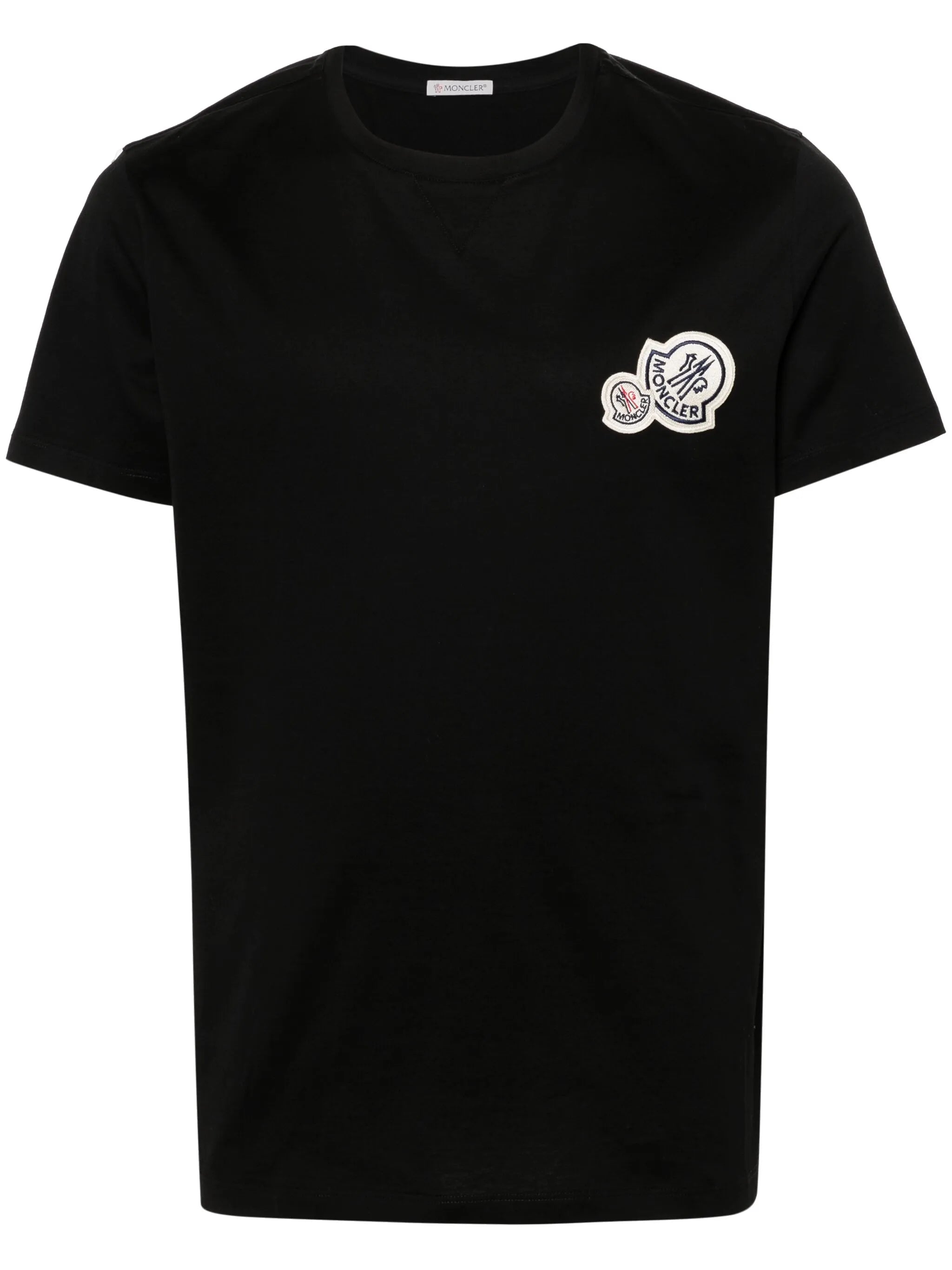 logo-patch cotton T-shirt