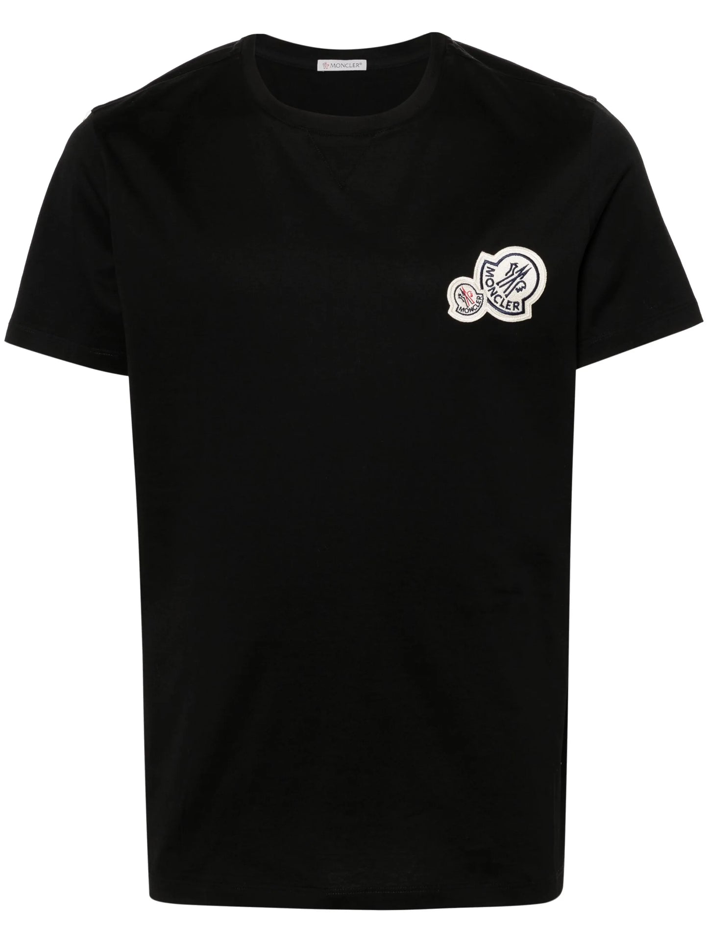 logo-patch cotton T-shirt
