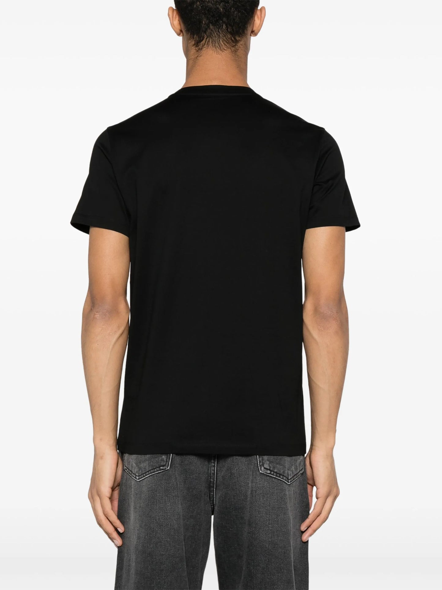 logo-patch cotton T-shirt