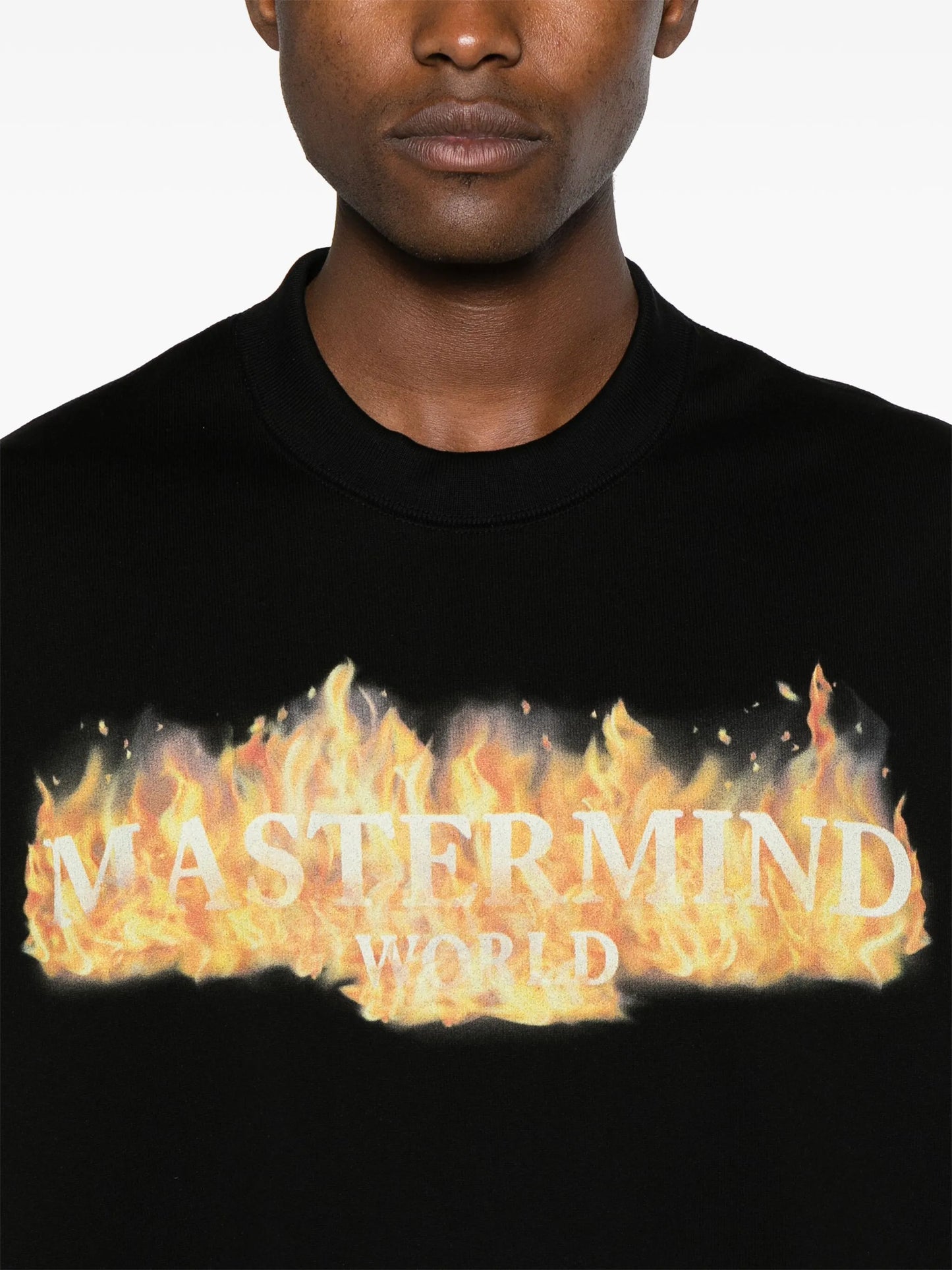 logo-print cotton sweatshirt
