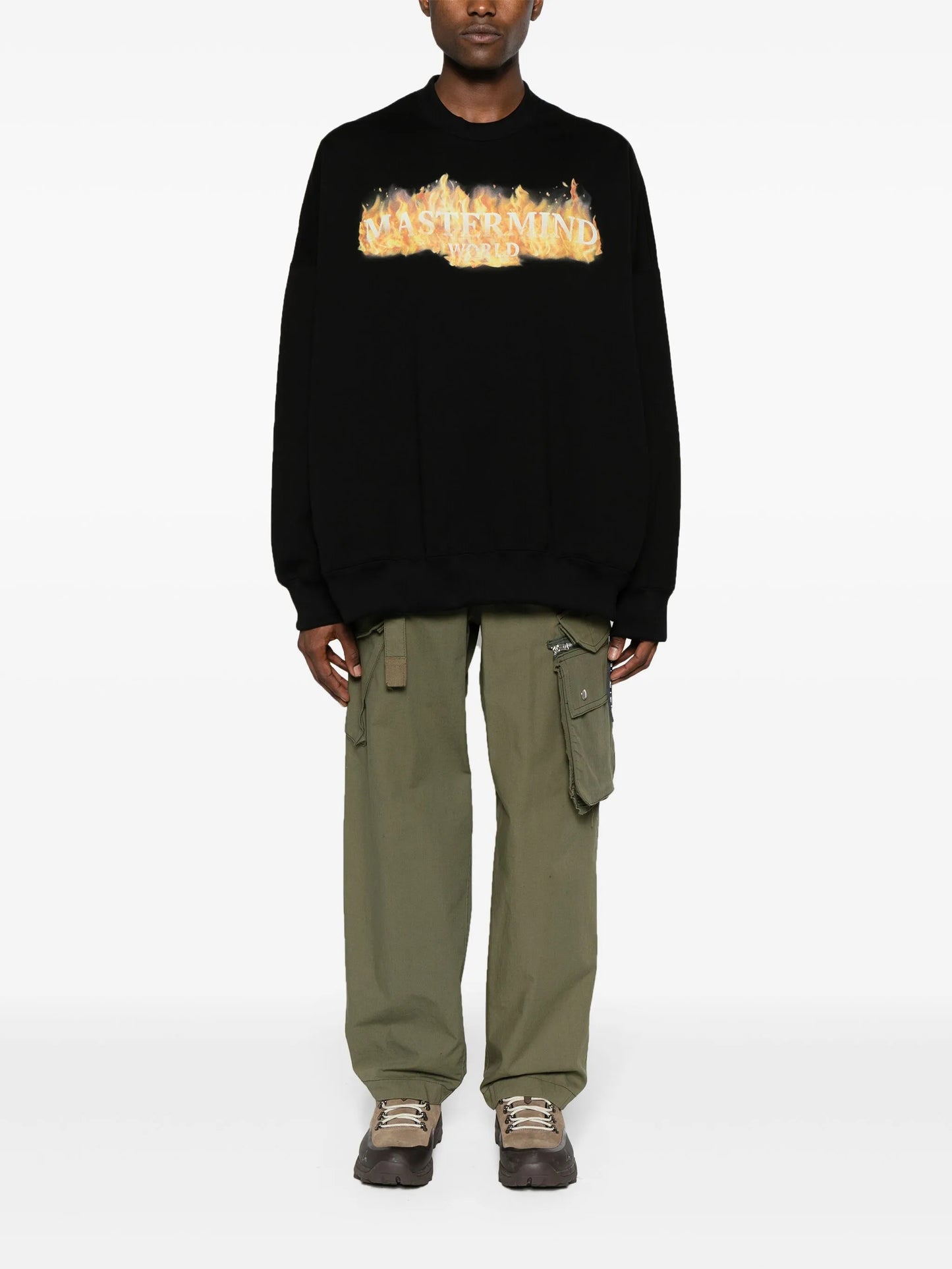 logo-print cotton sweatshirt